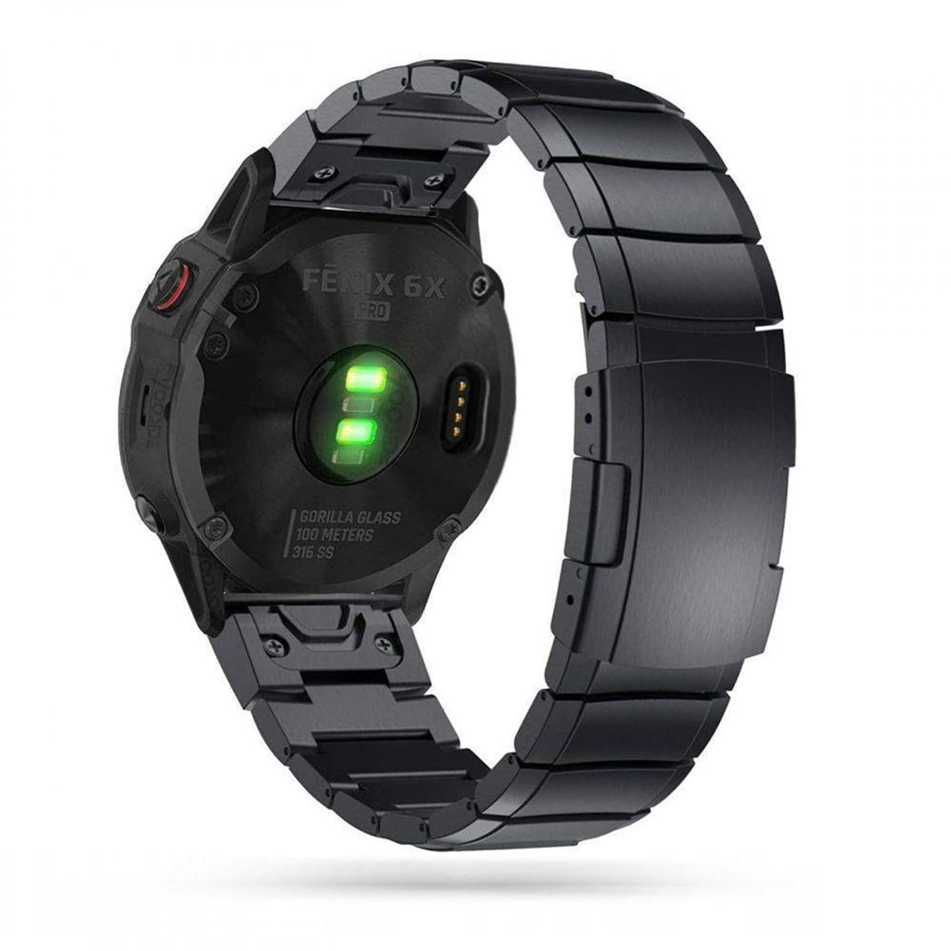

Pasek do GARMIN FENIX 3 / 5X / 3HR / 5X PLUS / 6X / 6X PRO / 7X Tech-Protect Steelband czarne