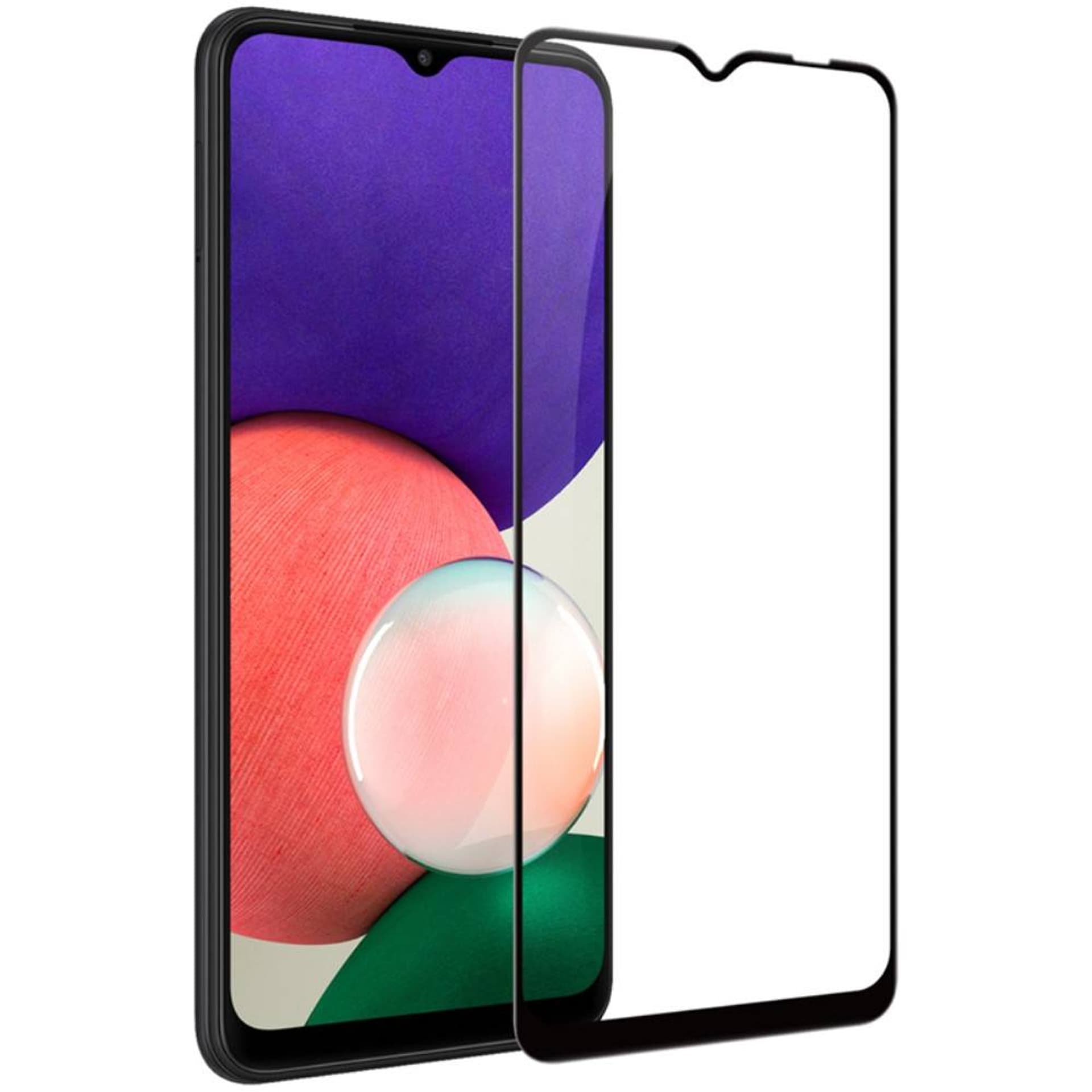 

Szkło Hartowane 5D SAMSUNG GALAXY A22 5G Full Glue czarne