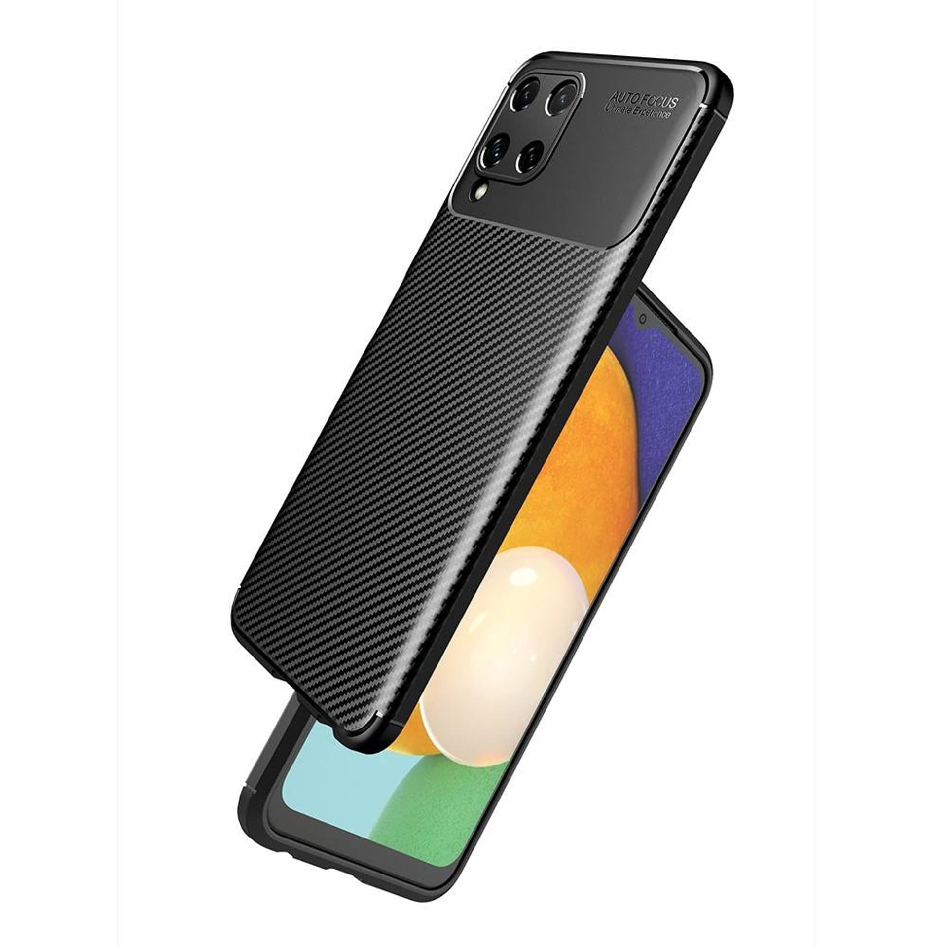 

Etui SAMSUNG GALAXY A22 5G Pancerne Shockproof Carbon Fiber czarne