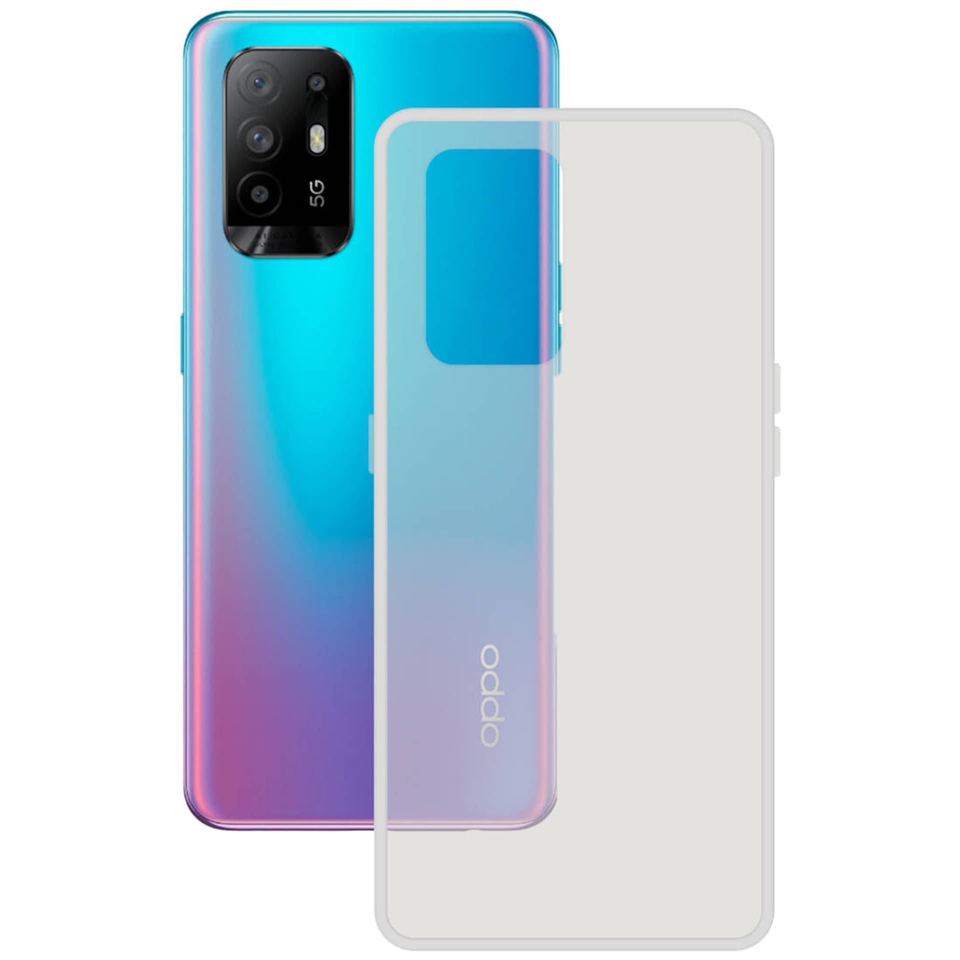 

Etui OPPO A94 5G Back Żel transparentne