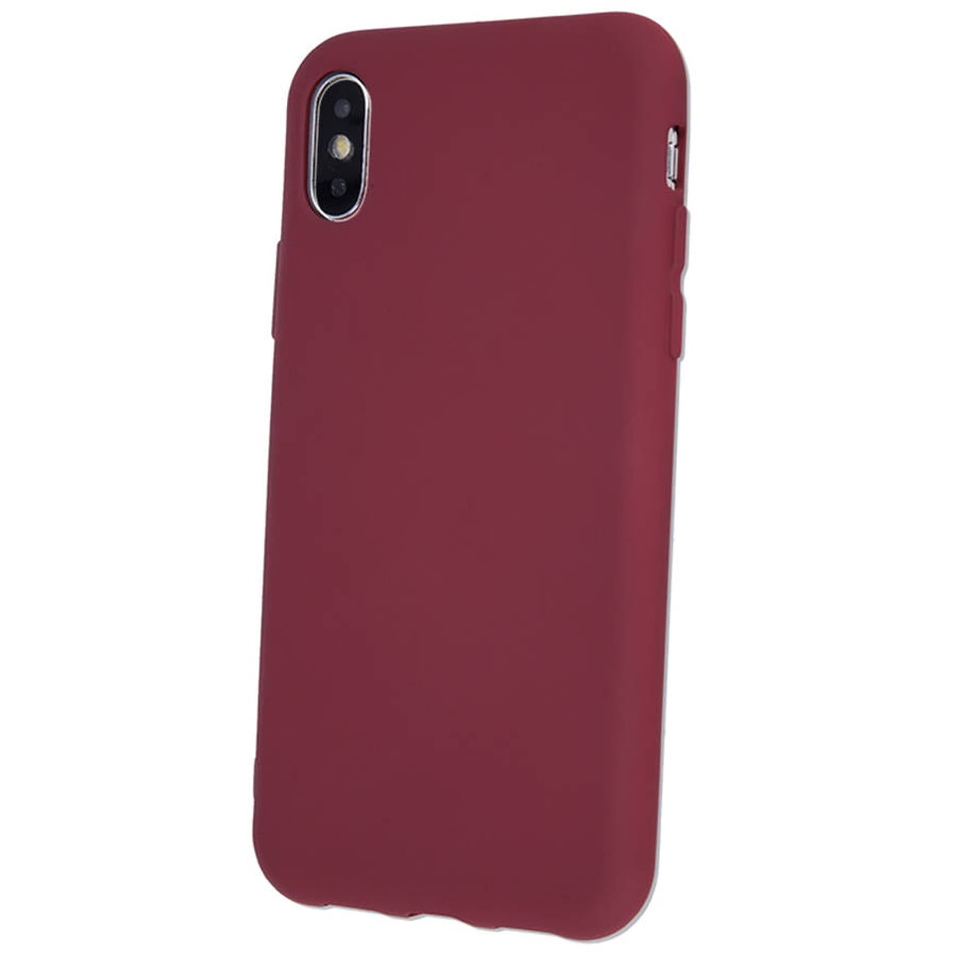 

Etui XIAOMI REDMI NOTE 10 PRO Silicone case elastyczne silikonowe burgundowe