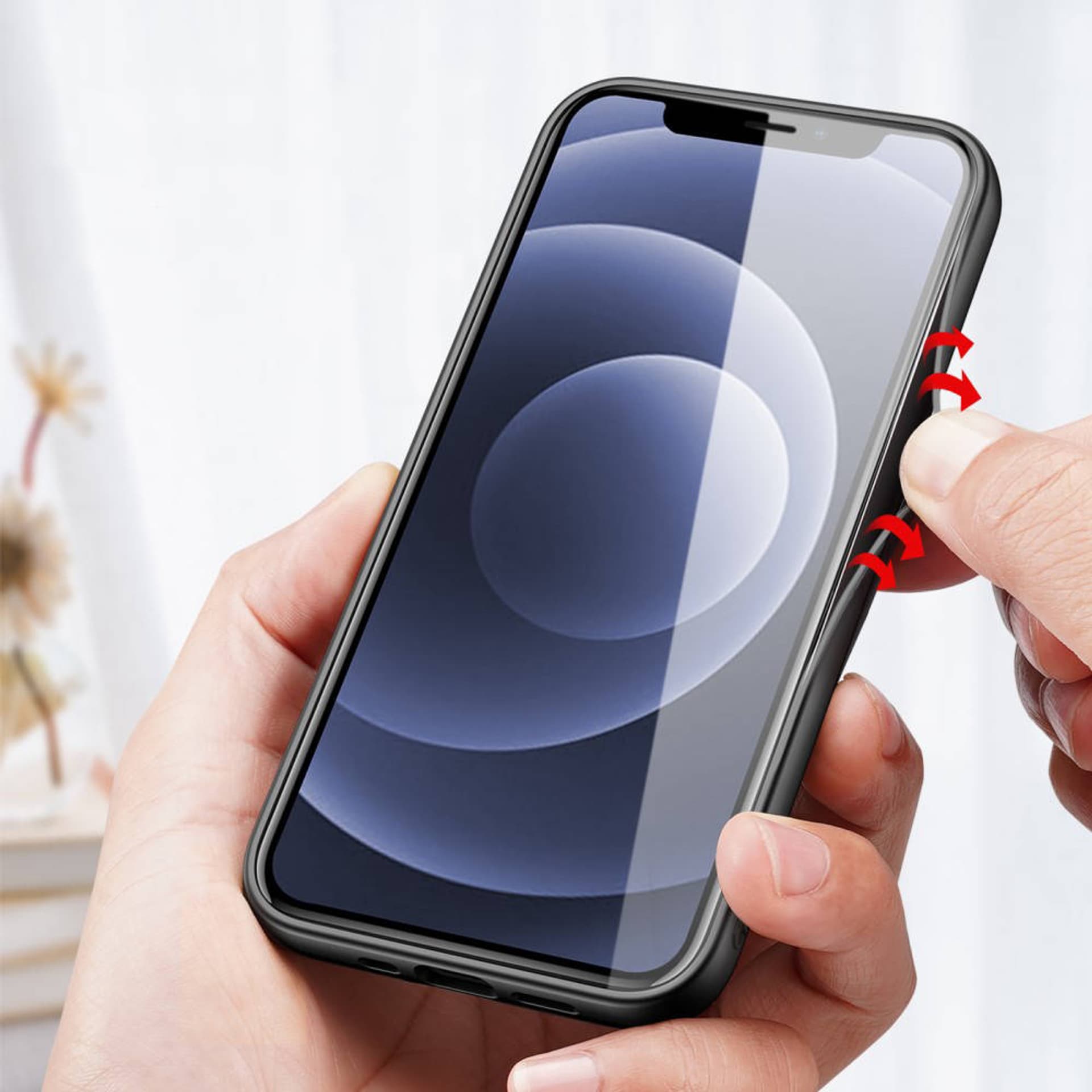 

Etui IPHONE 13 MINI Dux Ducis Fino Nylonowe czarne