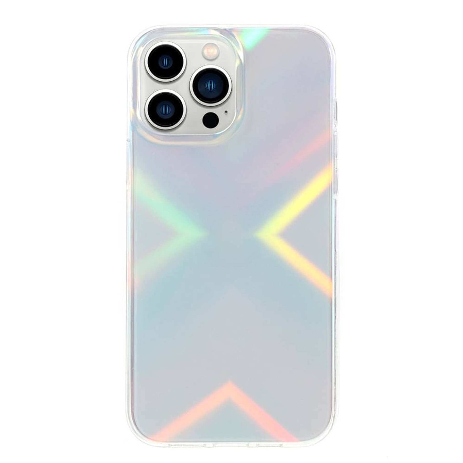 

Etui IPHONE 13 PRO MAX Kingxbar Streamer Series Triangle Pattern wielokolorowe