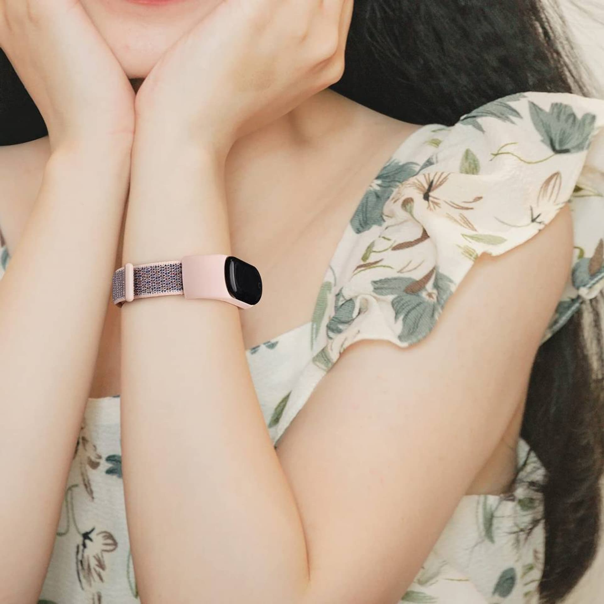 

Pasek do XIAOMI MI BAND 3 / 4 / 5 / 6 / 6 NFC / 7 Nylon Strap miętowe