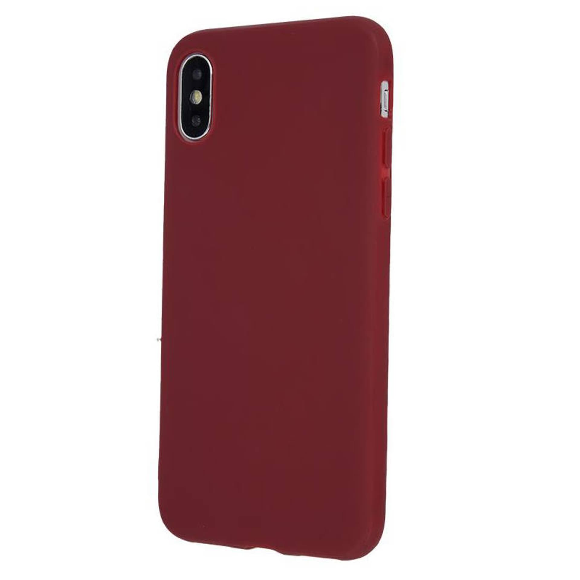 

Etui SAMSUNG GALAXY A50 Back Żel Matt burgundowe