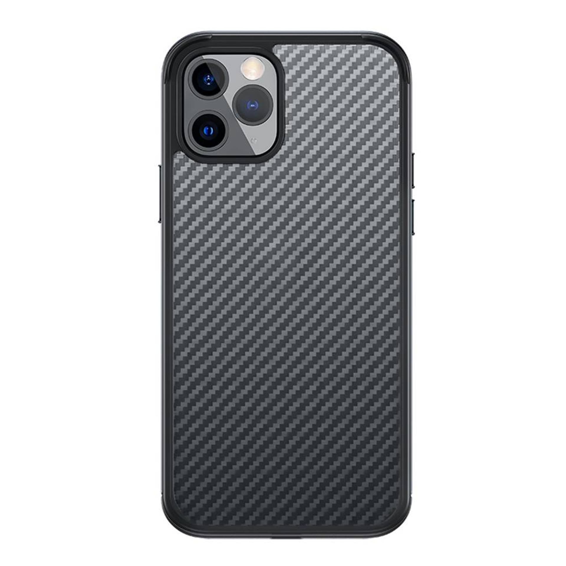 

Etui IPHONE 11 PRO MAX Sulada Carbon Fiber Obudowa Hybrydowa czarne