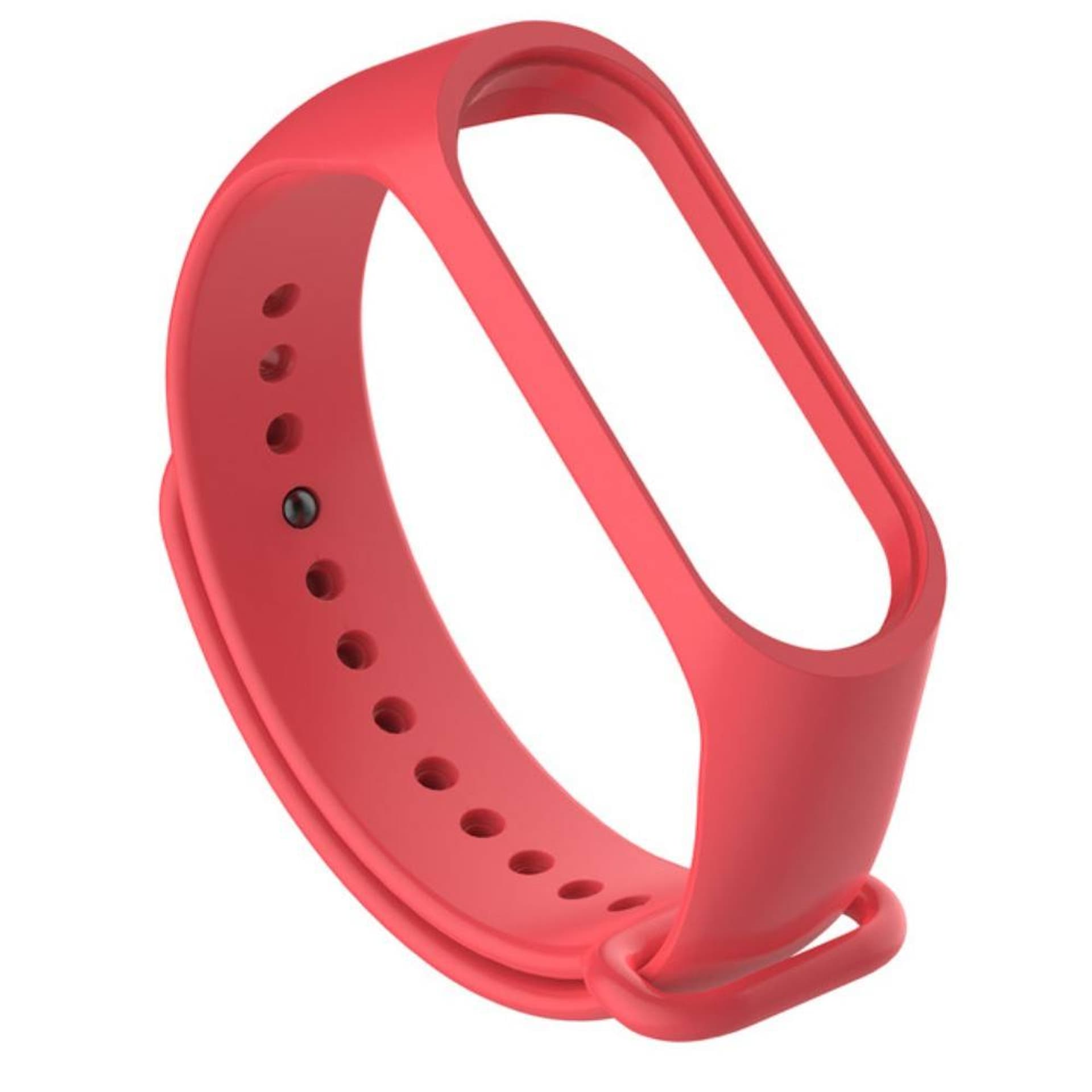 

Silikonowa Opaska do XIAOMI MI SMART BAND 3 / 4 czerwona