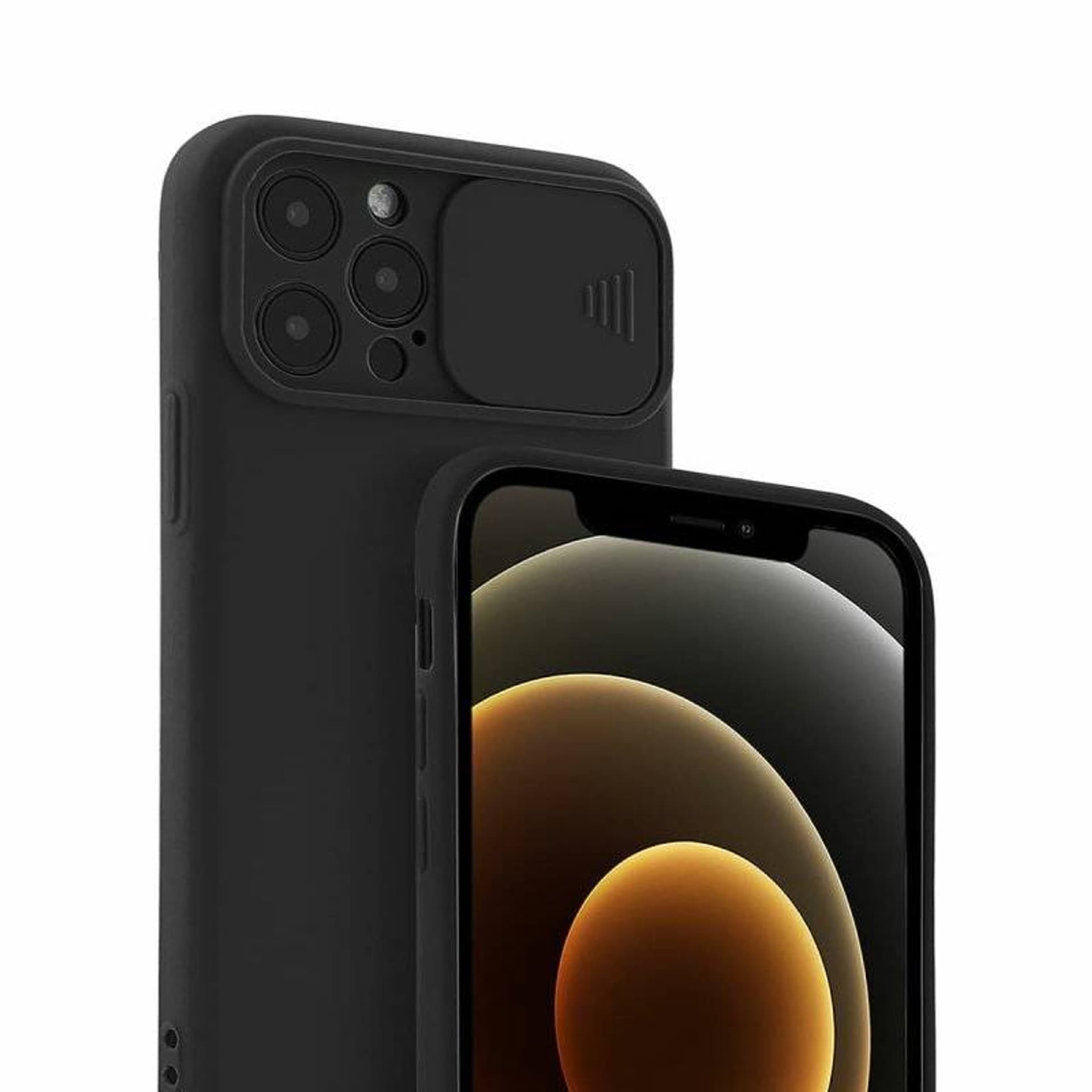

Etui SAMSUNG GALAXY S22 ULTRA Silikonowe z Osłoną na Aparat Nexeri Silicone Lens czarne