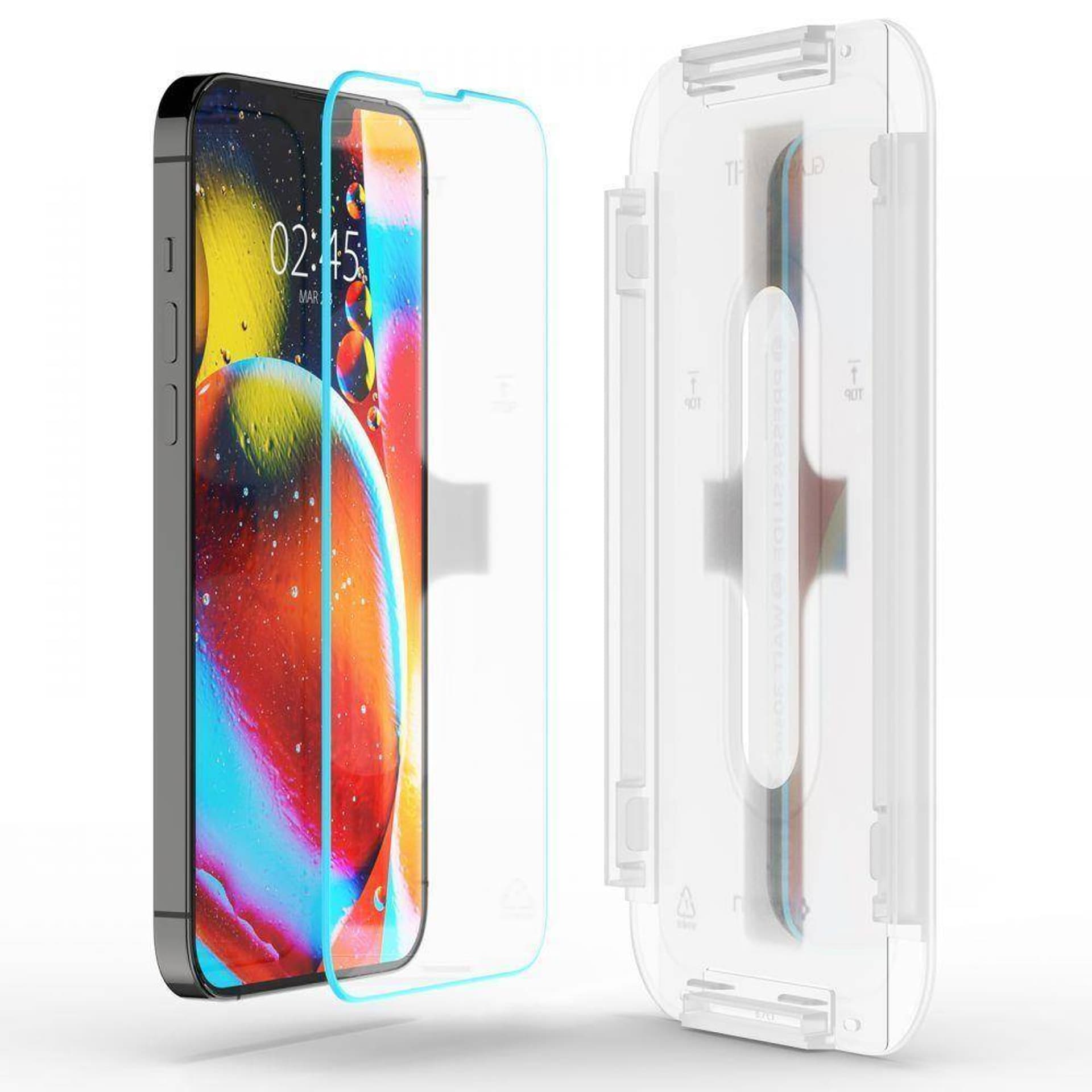 

SZKŁO HARTOWANE SPIGEN GLAS.TR ”EZ FIT” IPHONE 13 / 13 PRO