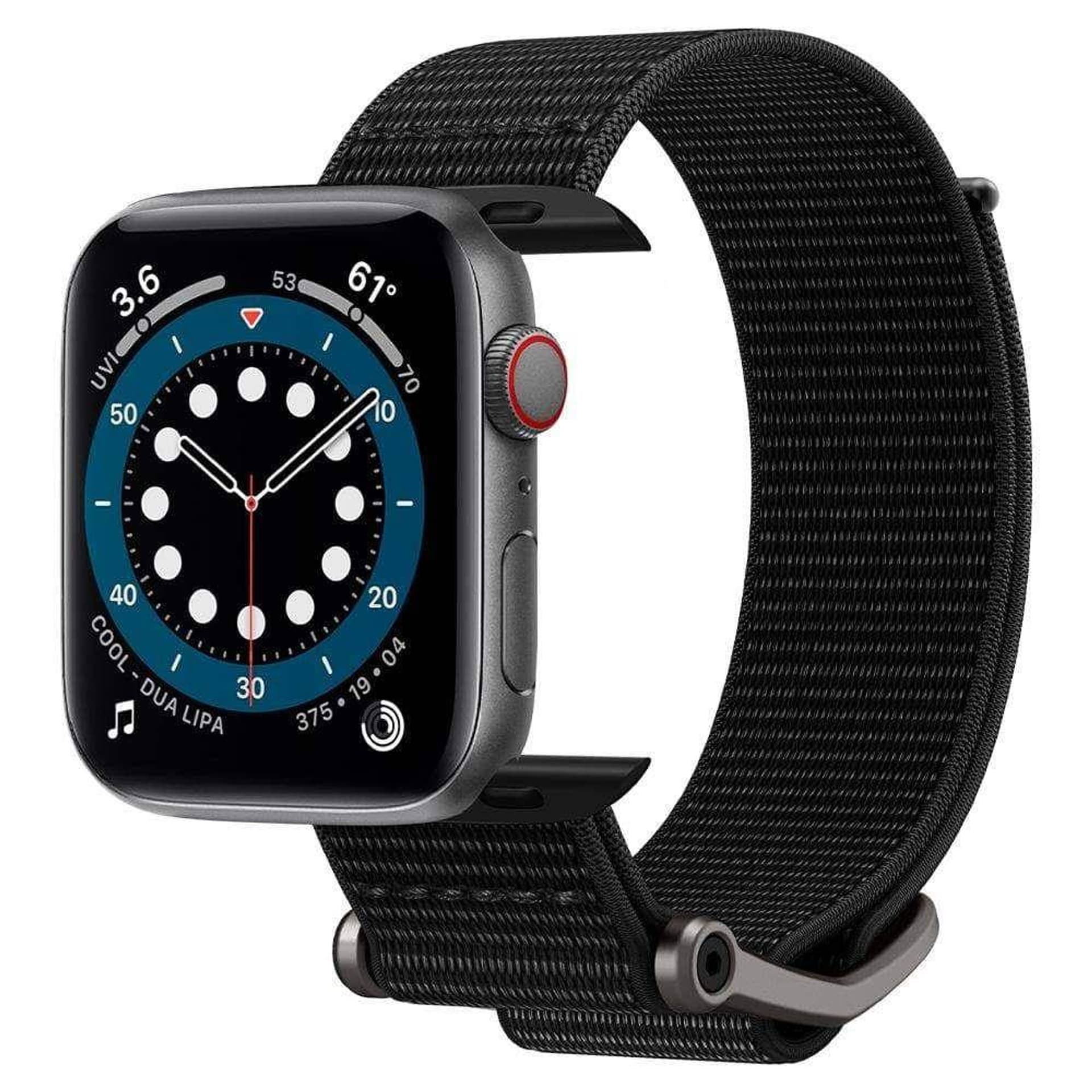 

SPIGEN DURAPRO FLEX APPLE WATCH 4 / 5 / 6 / 7 / SE (42 / 44 / 45 MM) BLACK, 42 / 44 / 45 mm) blac
