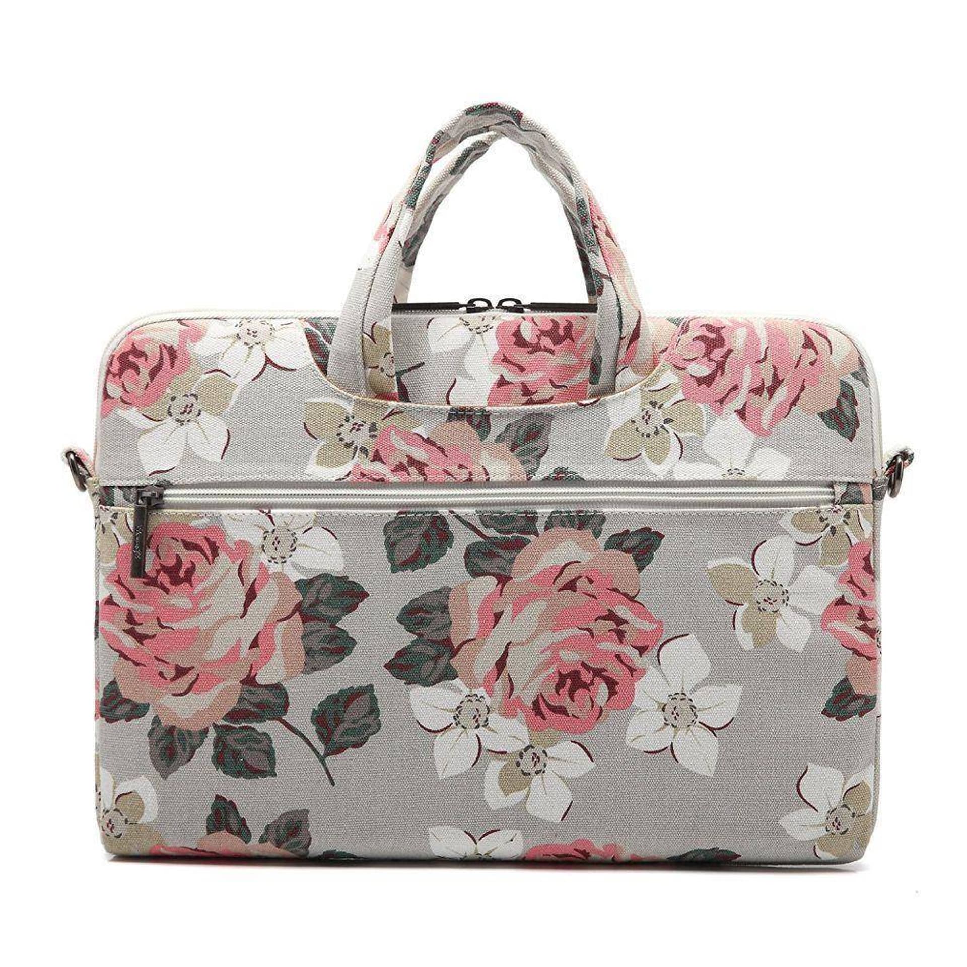 

CANVASLIFE BRIEFCASE LAPTOP 13-14 NAVY ROSE