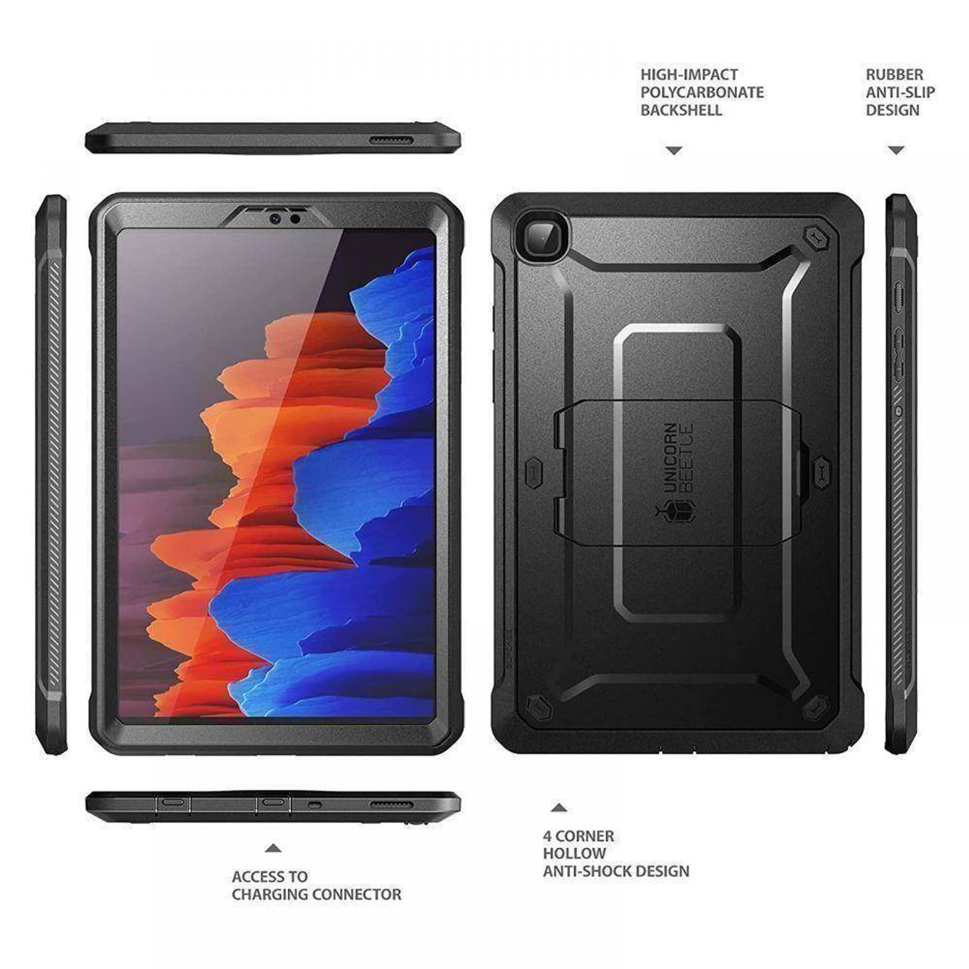 

Oryginalne Etui SAMSUNG GALAXY TAB A7 LITE 8,7" T220 / T225 Supcase Unicorn Beetle Pro czarne