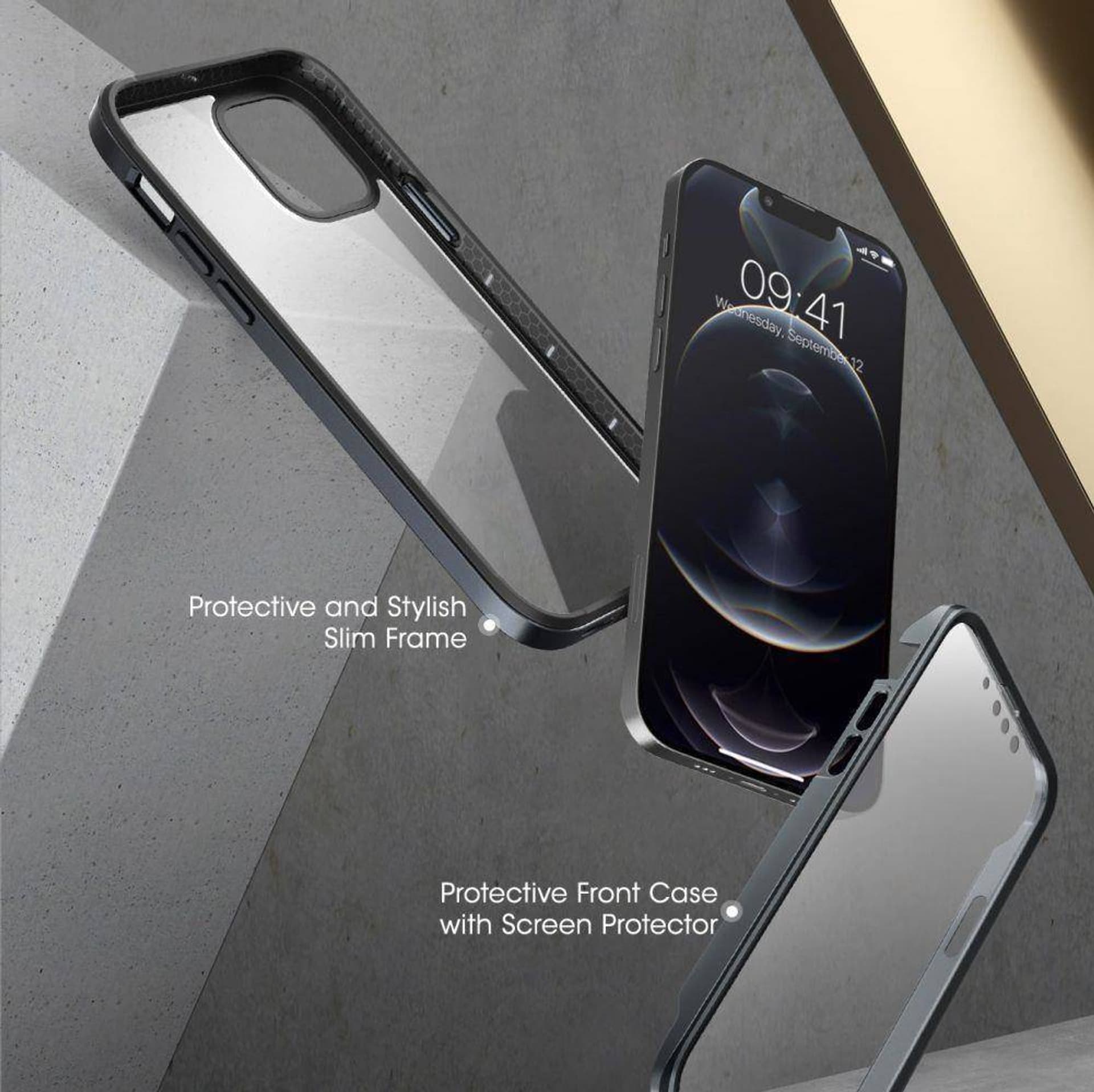 

Oryginalne Etui IPHONE 13 PRO SupCase UB Edge Pro czarne