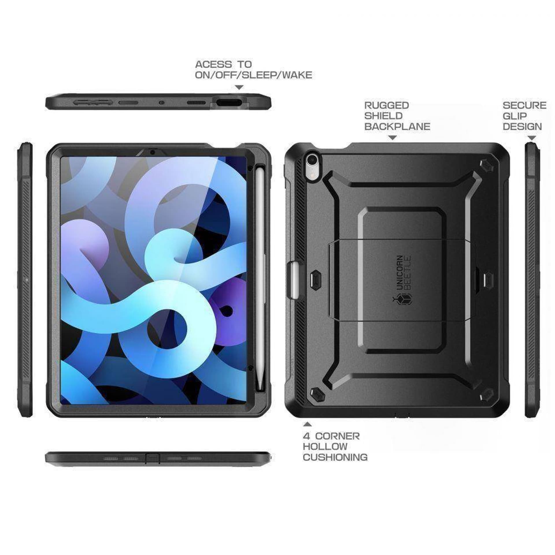 

Oryginalne Etui IPAD MINI 6 2021 Supcase Unicorn Beetle Pro czarne