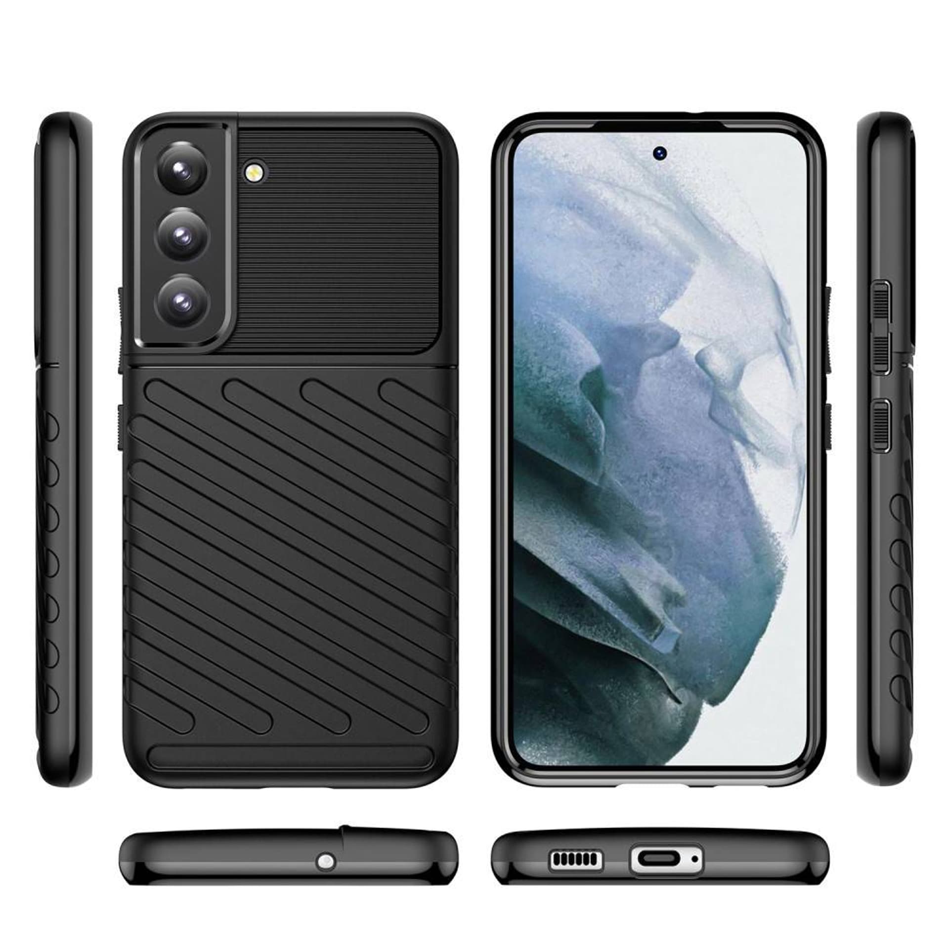 

Etui SAMSUNG GALAXY S22 Nexeri Thunder Case czarne