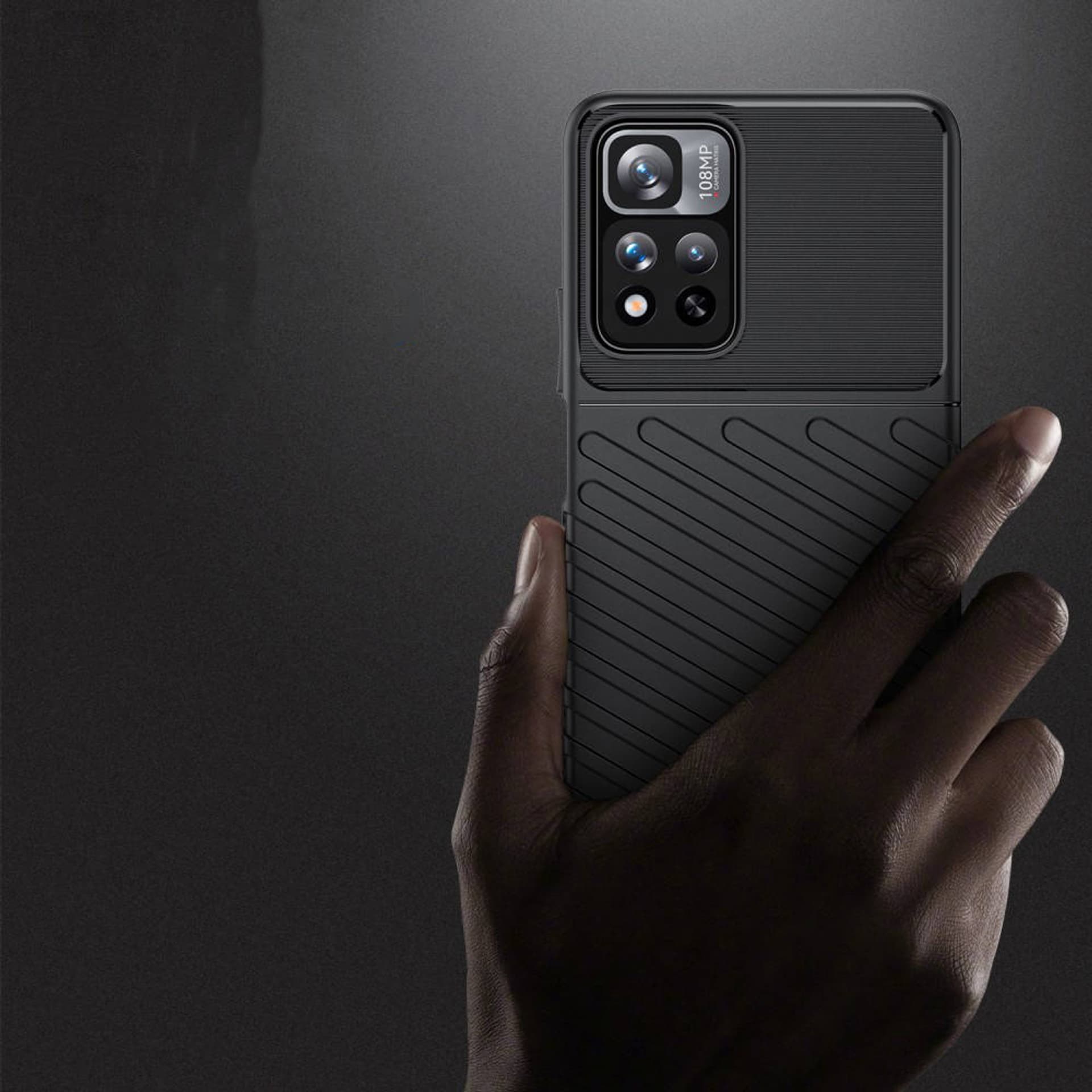 

Etui XIAOMI REDMI NOTE 11 PRO 4G/5G Nexeri Thunder Case czarne