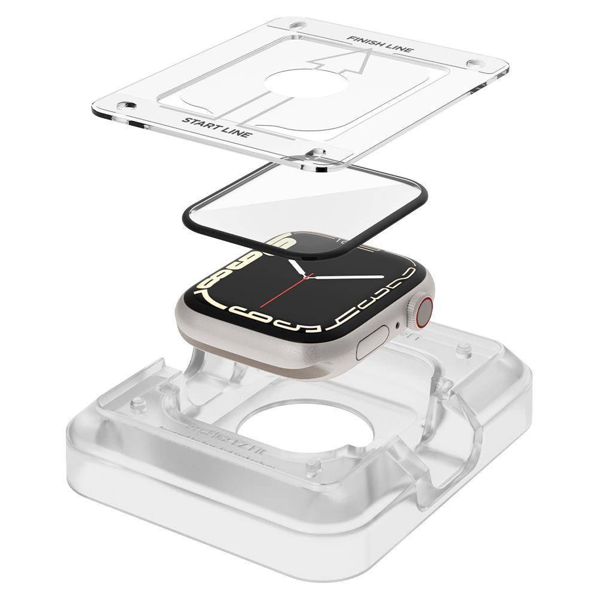 

Szkło Hybrydowe APPLE WATCH 7 (45MM) Spigen ProFlex ”EZ FIT” 2-pack, 45mm) spigen proflex ”ez fit” 2-pac
