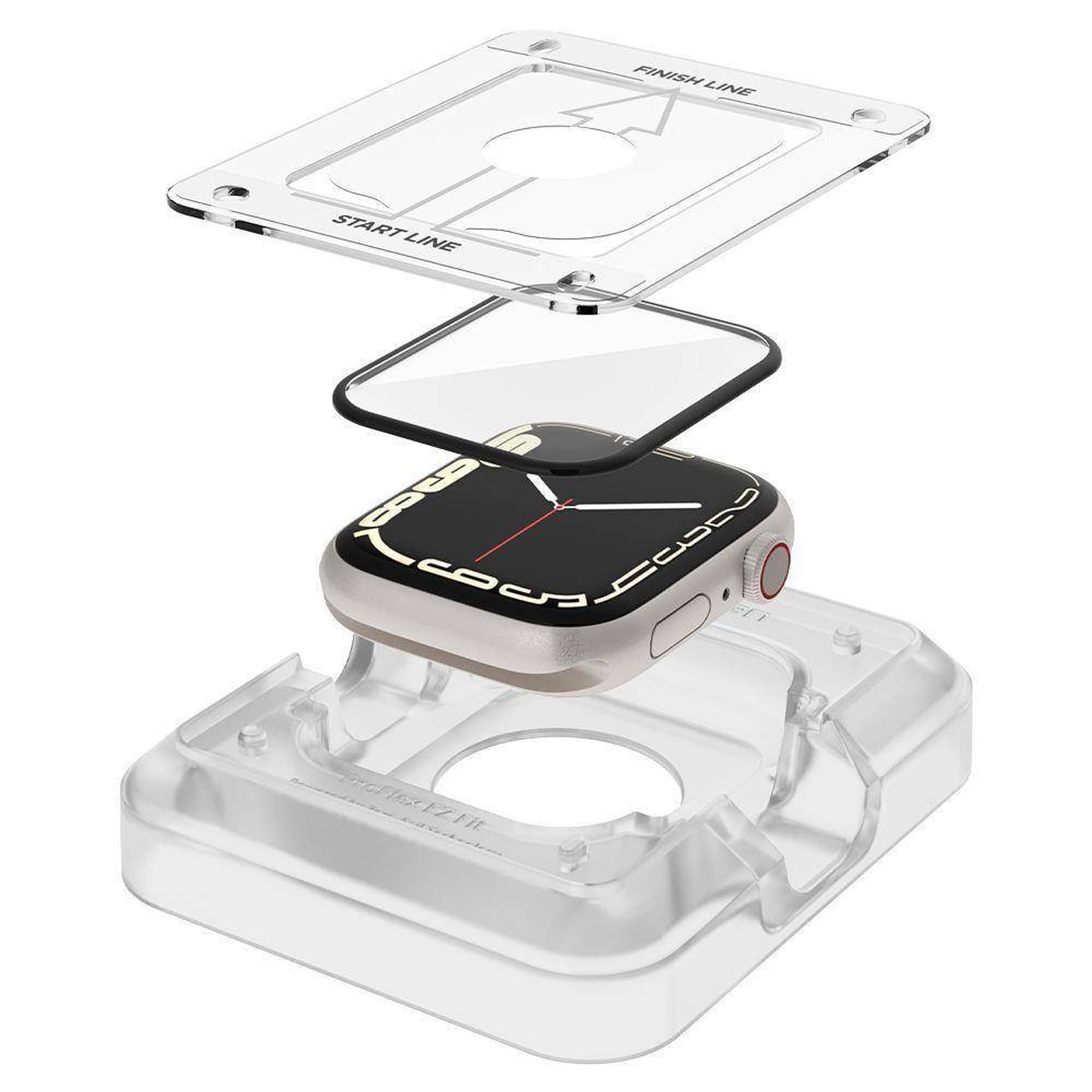 

Szkło Hybrydowe APPLE WATCH 7 (41MM) Spigen ProFlex ”EZ FIT” 2-pack, 41mm) spigen proflex ”ez fit” 2-pac