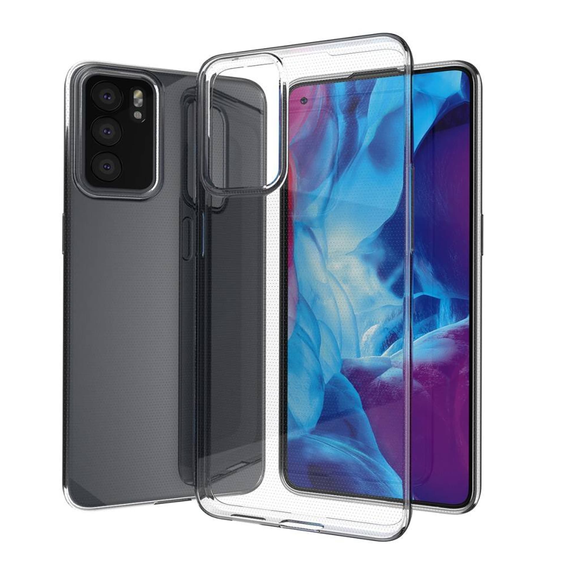 

Etui OPPO RENO 6 4G Silikonowe Jelly Case Mercury transparentne