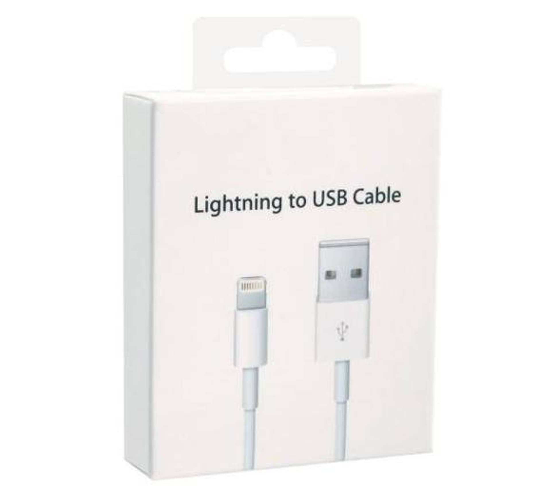 

Kabel USB Lightning Zamiennik do IPHONE MD818ZM/A 1M BOX biały