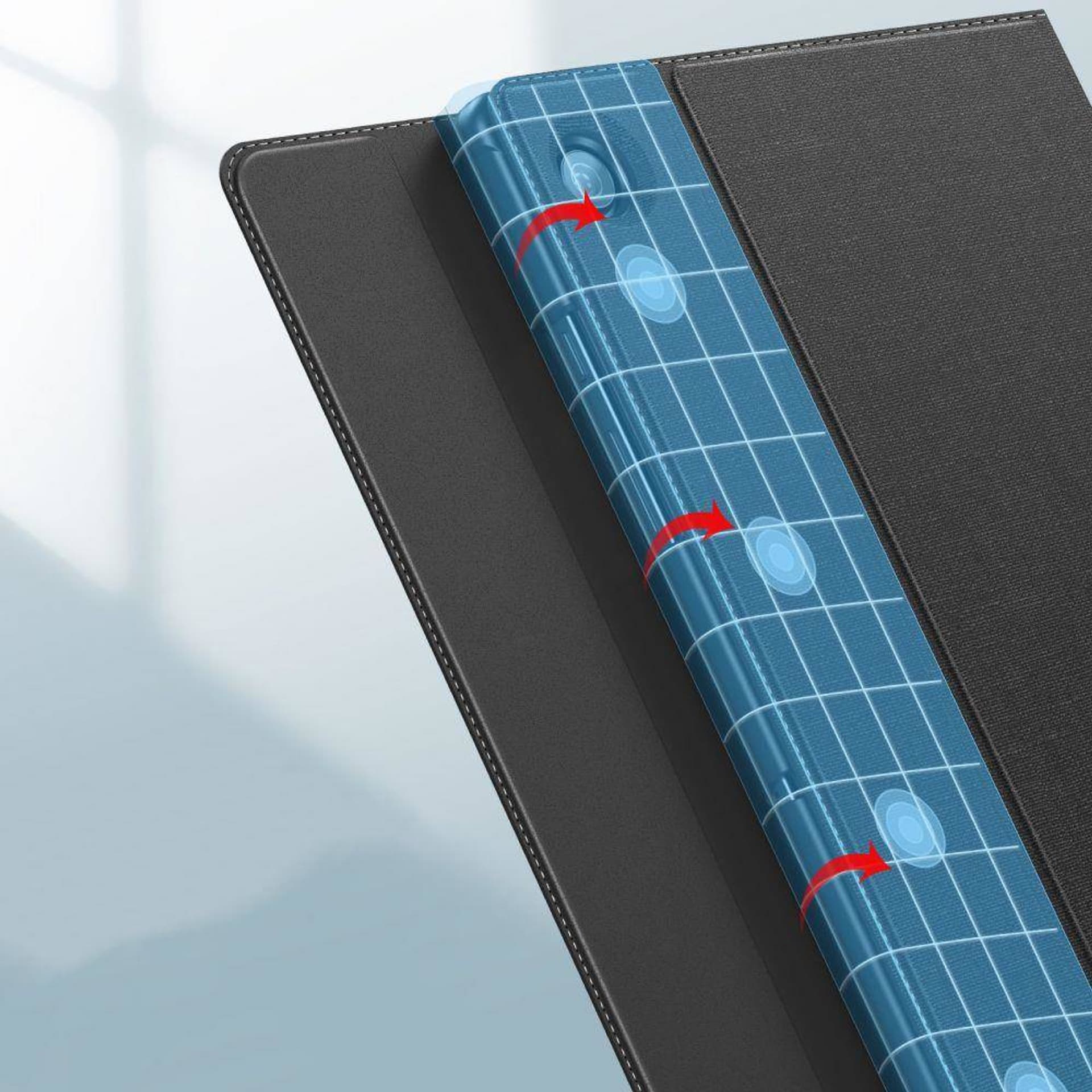 

Etui SAMSUNG GALAXY TAB A8 10,5" X200 / X205 Infiland Classic Stand czarne