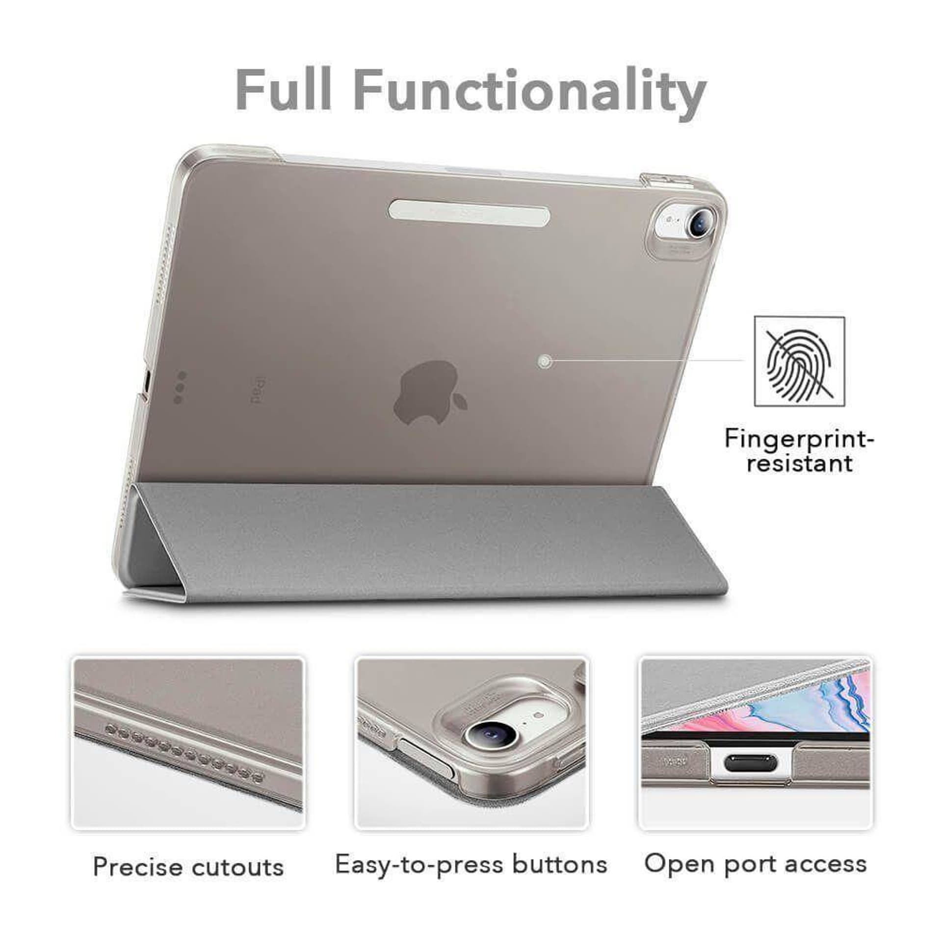 

Etui IPAD AIR 4 2020 ESR Ascend Trifold czarne