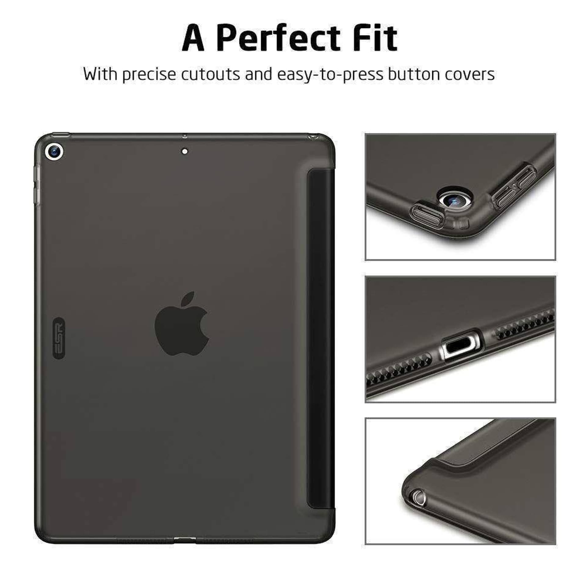 

Etui IPAD 10,2" 2019 / 2020 / 2021 ESR Rebound czarne
