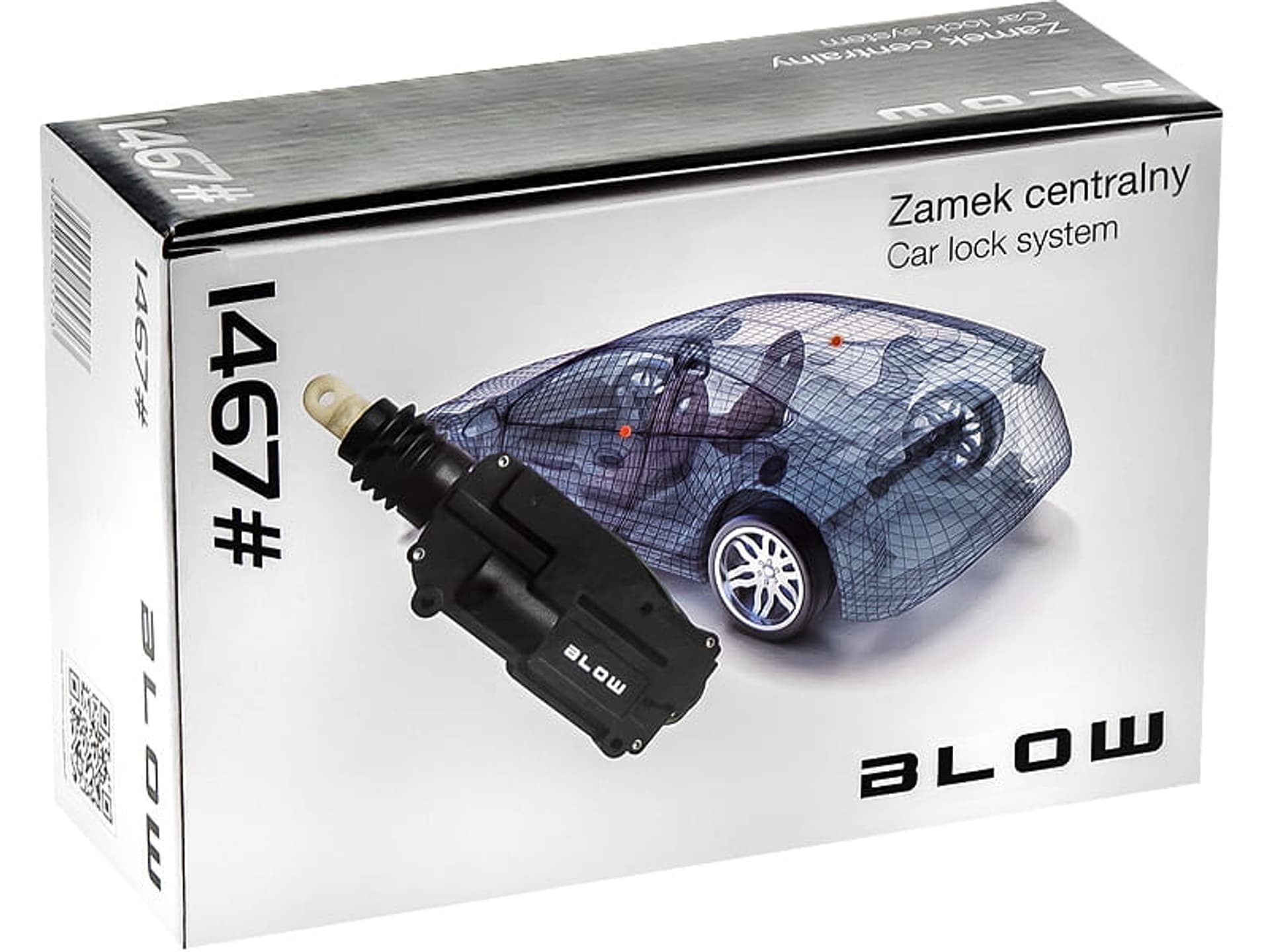 

Zamek centralny Blow 1467 zestaw z siłownikami 5kg!