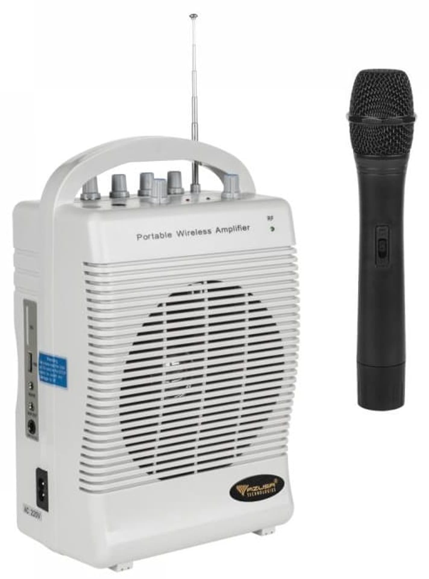 

Przenośny zestaw nagłaśniający Azusa SH222U SD/USB/FM MIK0132