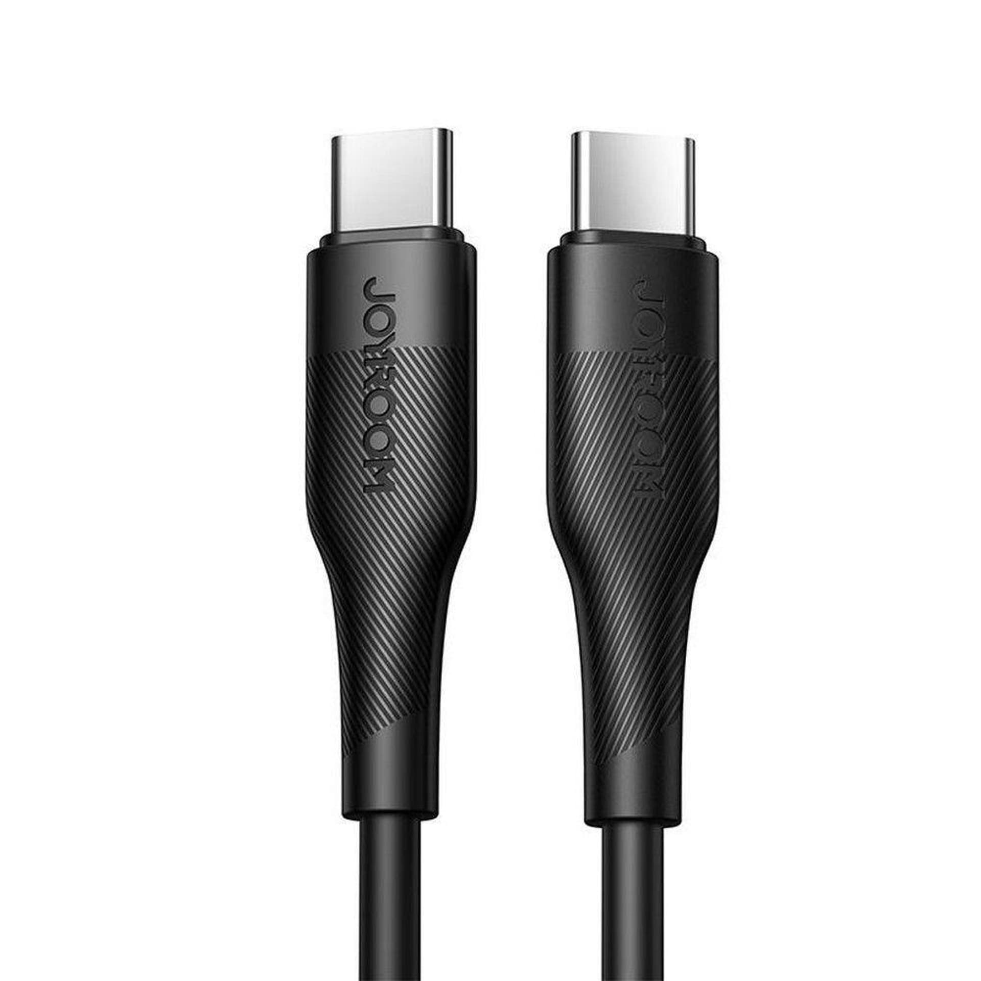 

Kabel 60W 3A 1,8M USB-C na USB-C Joyroom S-1830M3 czarny