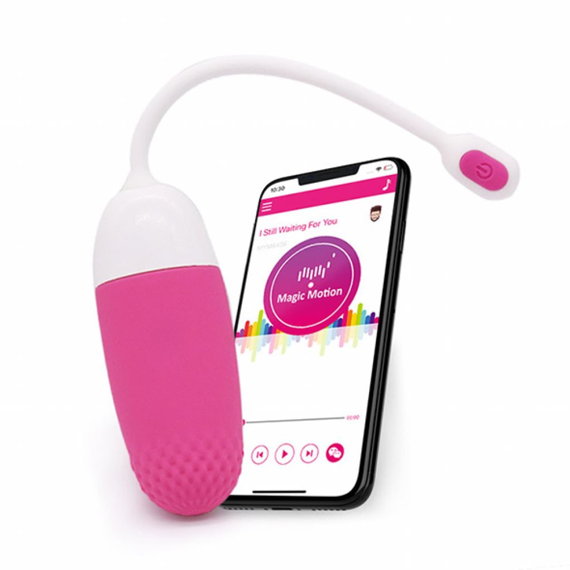 

Magic Motion Vini App Controlled Love Egg wibrator typu jajko sterowany aplikacją Pink