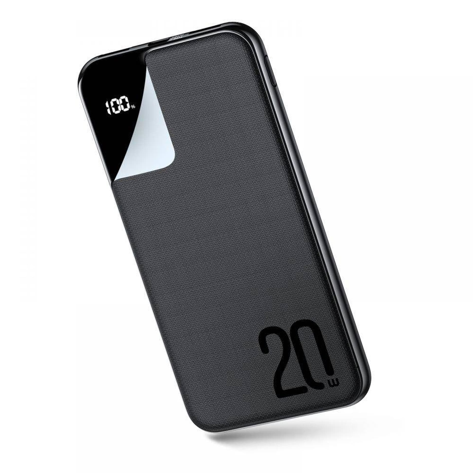 

Powerbank 20W 10000mAh 2xUSB + USB-C + Micro USB Joyroom JR-QP190 czarny