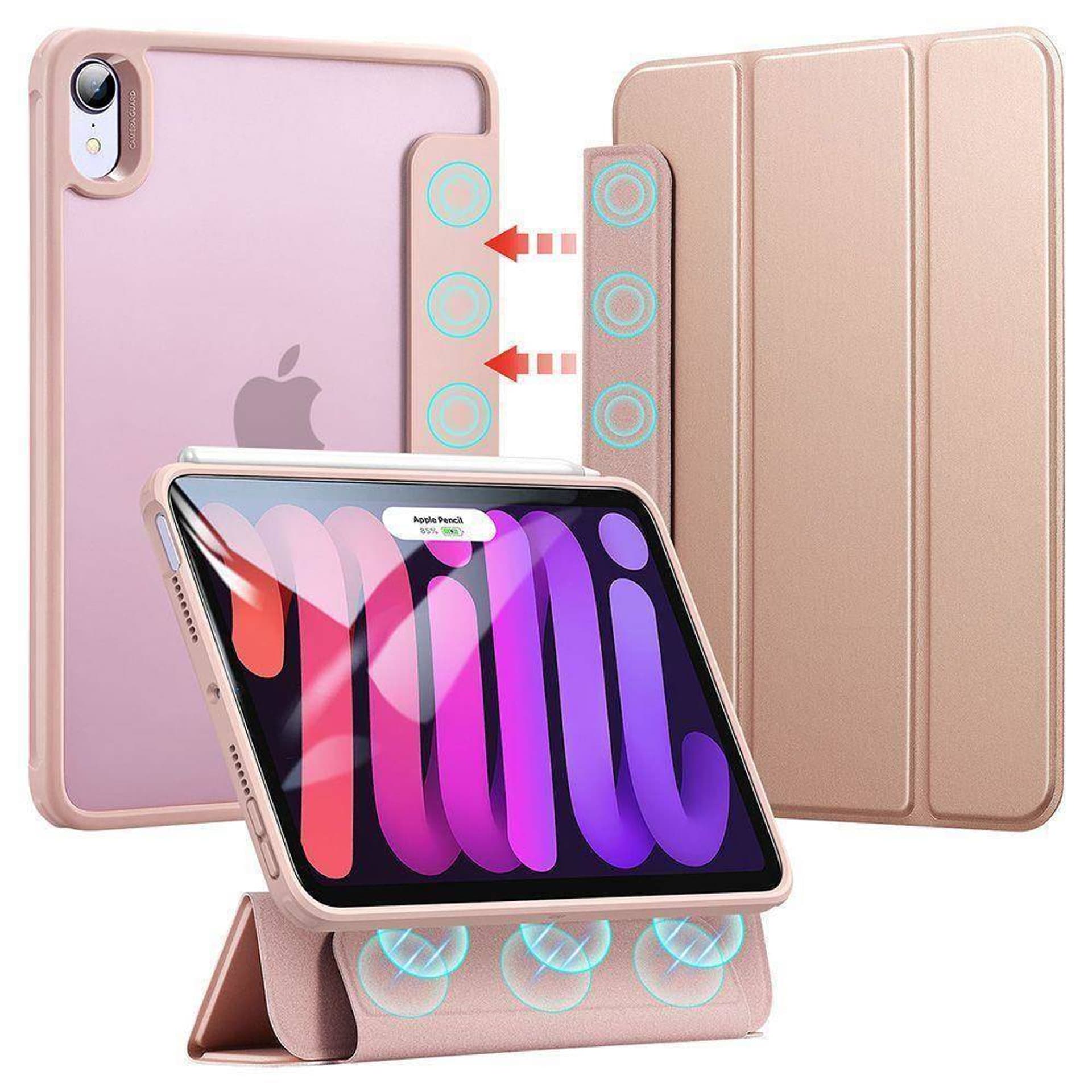 

Etui IPAD MINI 6 2021 ESR Rebound Hybrid różowe