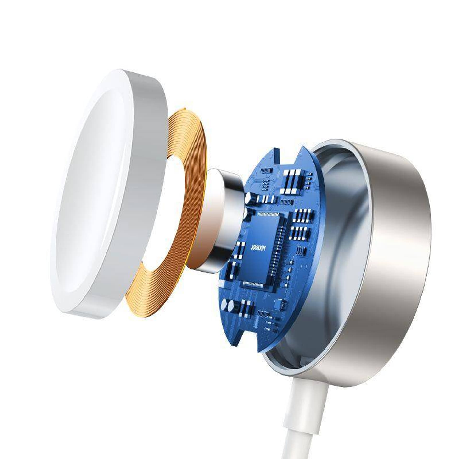 

Kabel Magnetyczny / Ładowarka APPLE WATCH USB-C 1,2m Joyroom S-IW004 biała