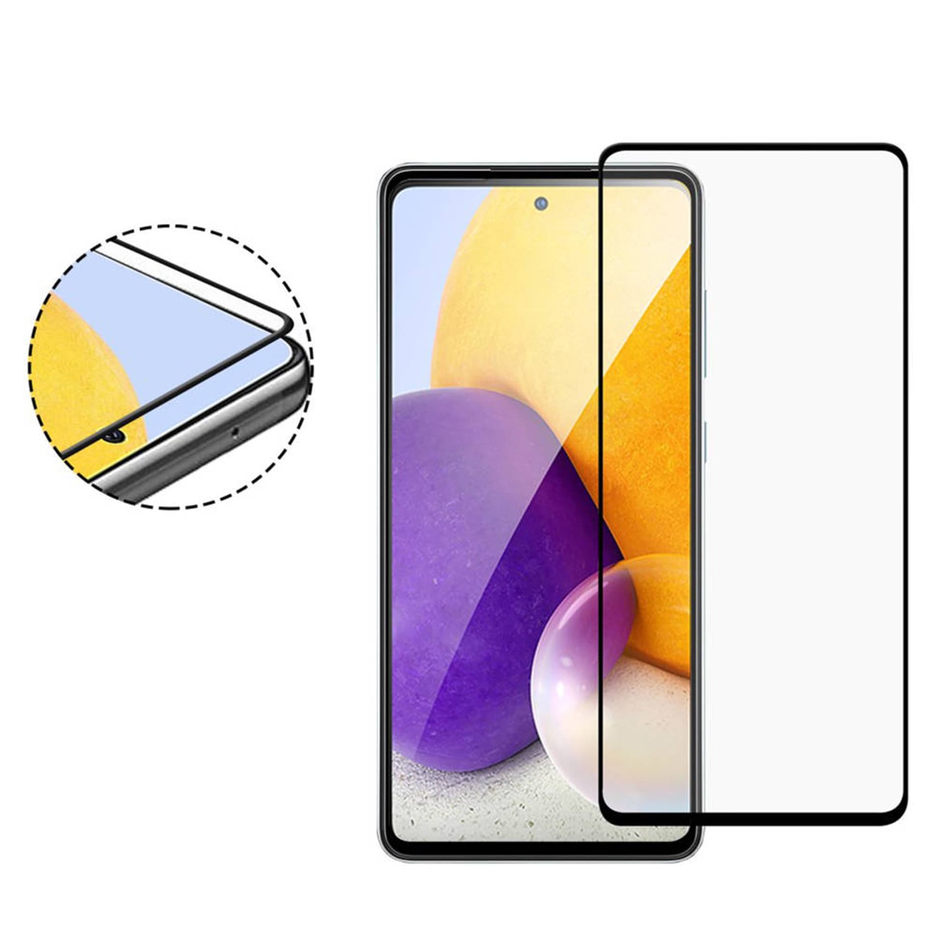 

Szkło Hartowane 5D SAMSUNG GALAXY A53 5G Full Glue czarne