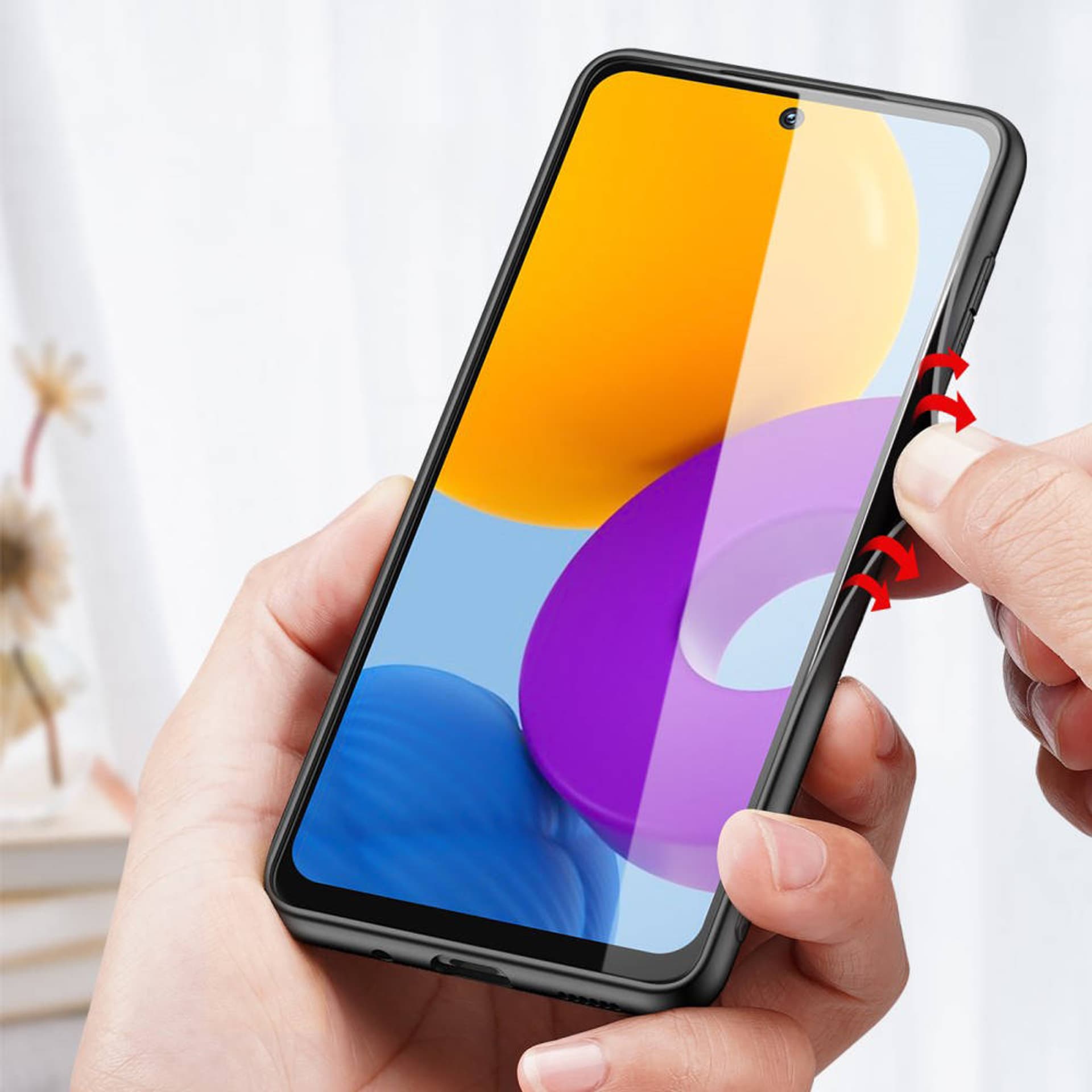 

Etui SAMSUNG GALAXY M52 5G Dux Ducis Fino Nylonowe czarne