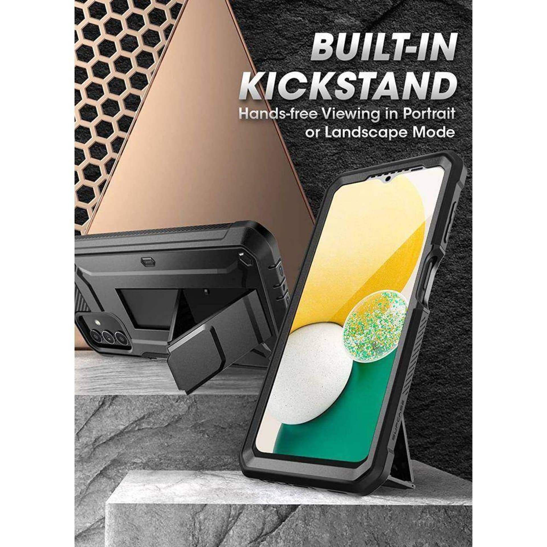 

Oryginalne Etui SAMSUNG GALAXY A13 4G / LTE Supcase Unicorn Beetle Pro czarne