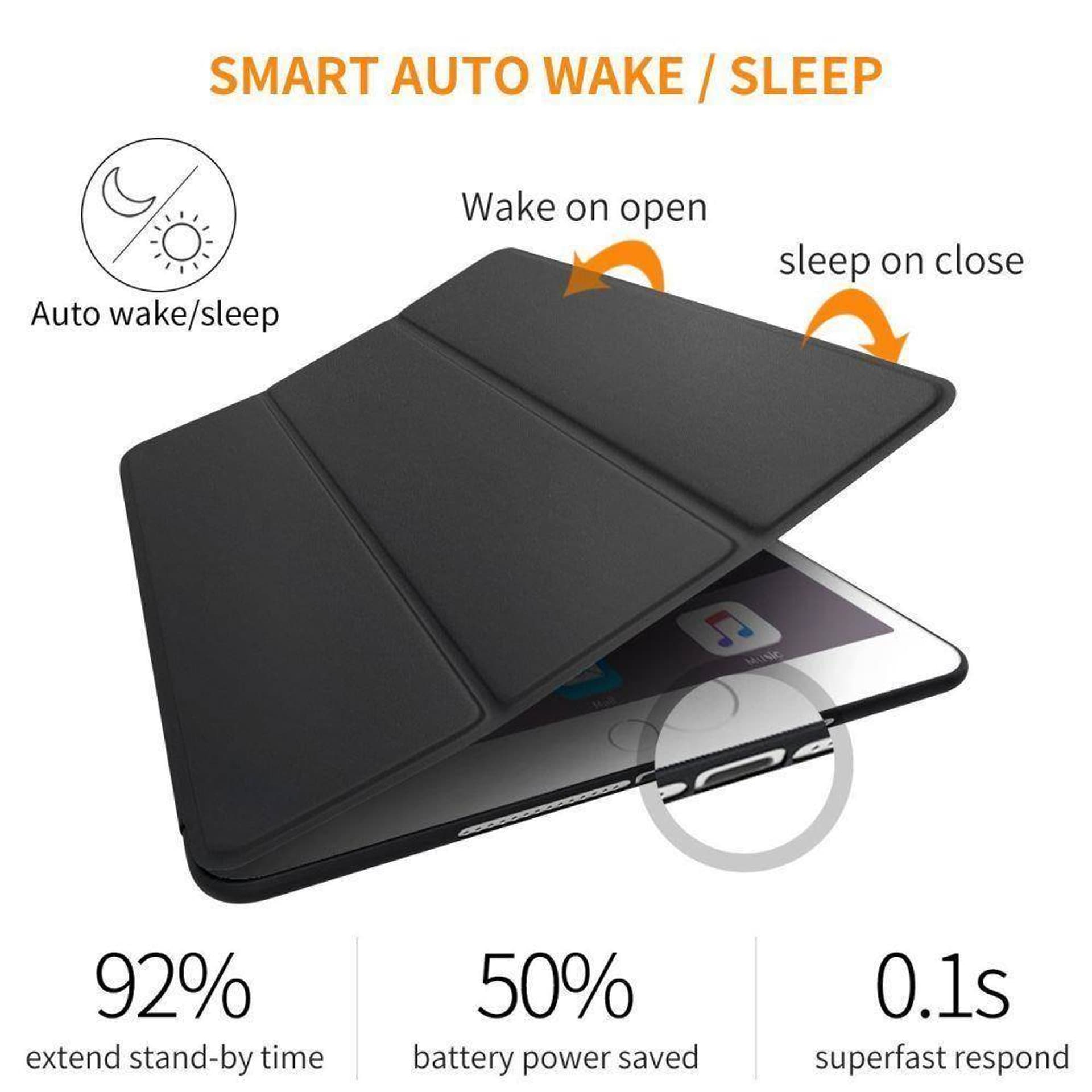 

Etui IPAD MINI 1 / 2 / 3 Tech-Protect SmartCase czarne