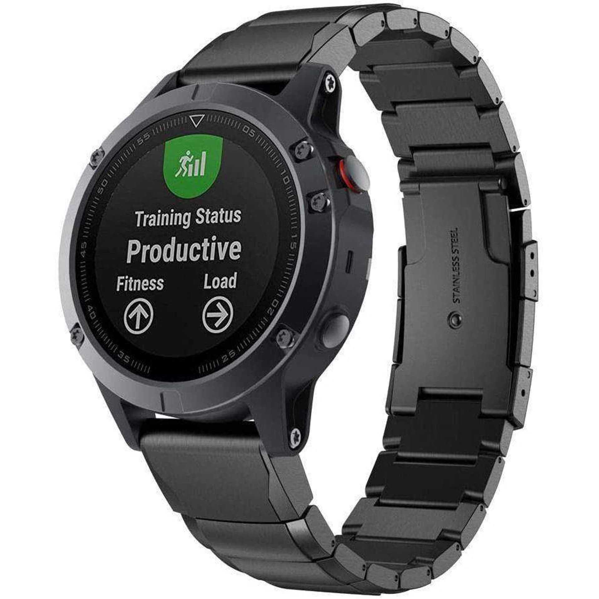 

Pasek do GARMIN FENIX 5 / 6 / 6 PRO / 7 Tech-Protect Steelband czarne