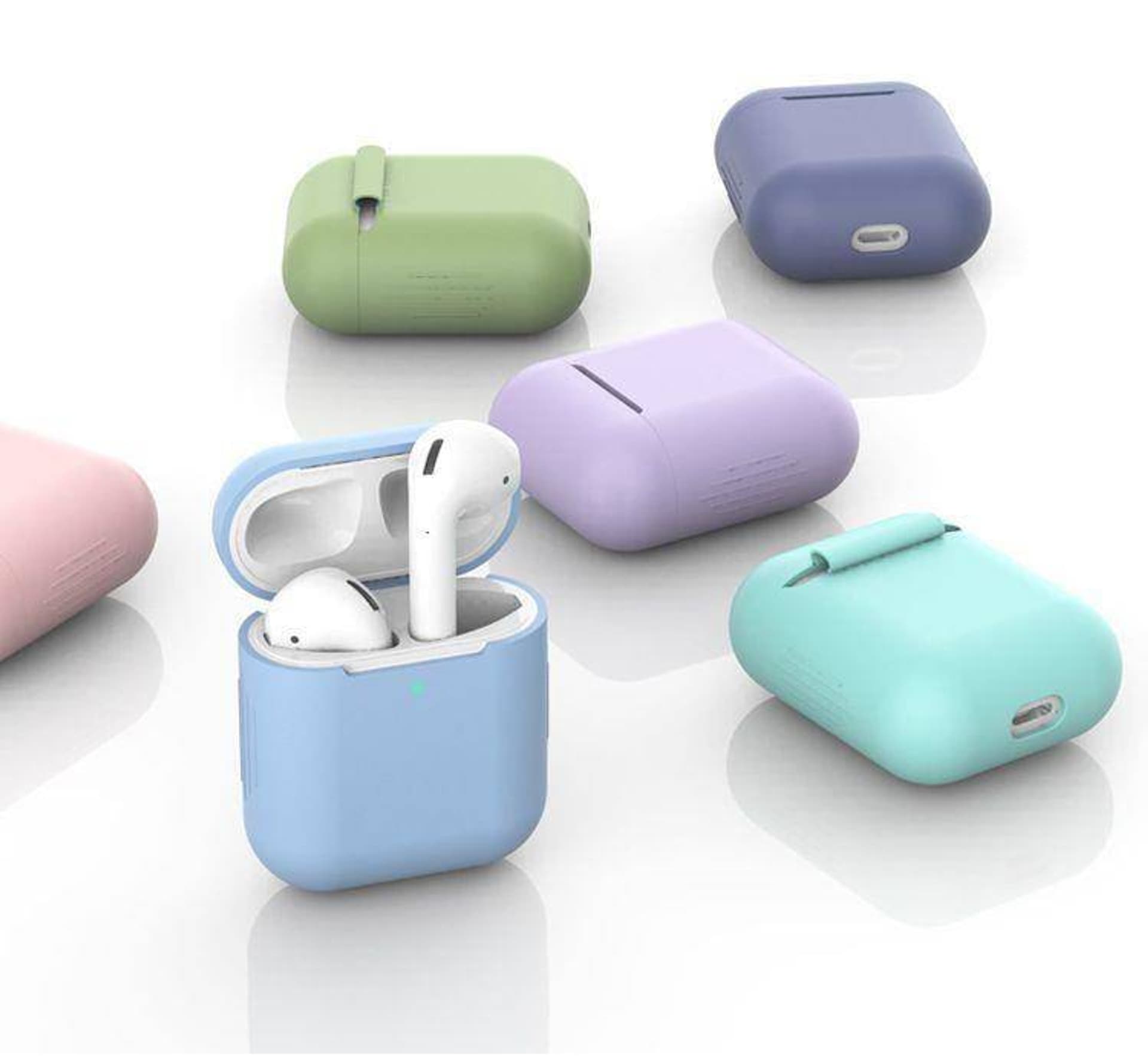 

Etui APPLE AIRPODS Tech-Protect Icon jasny róż