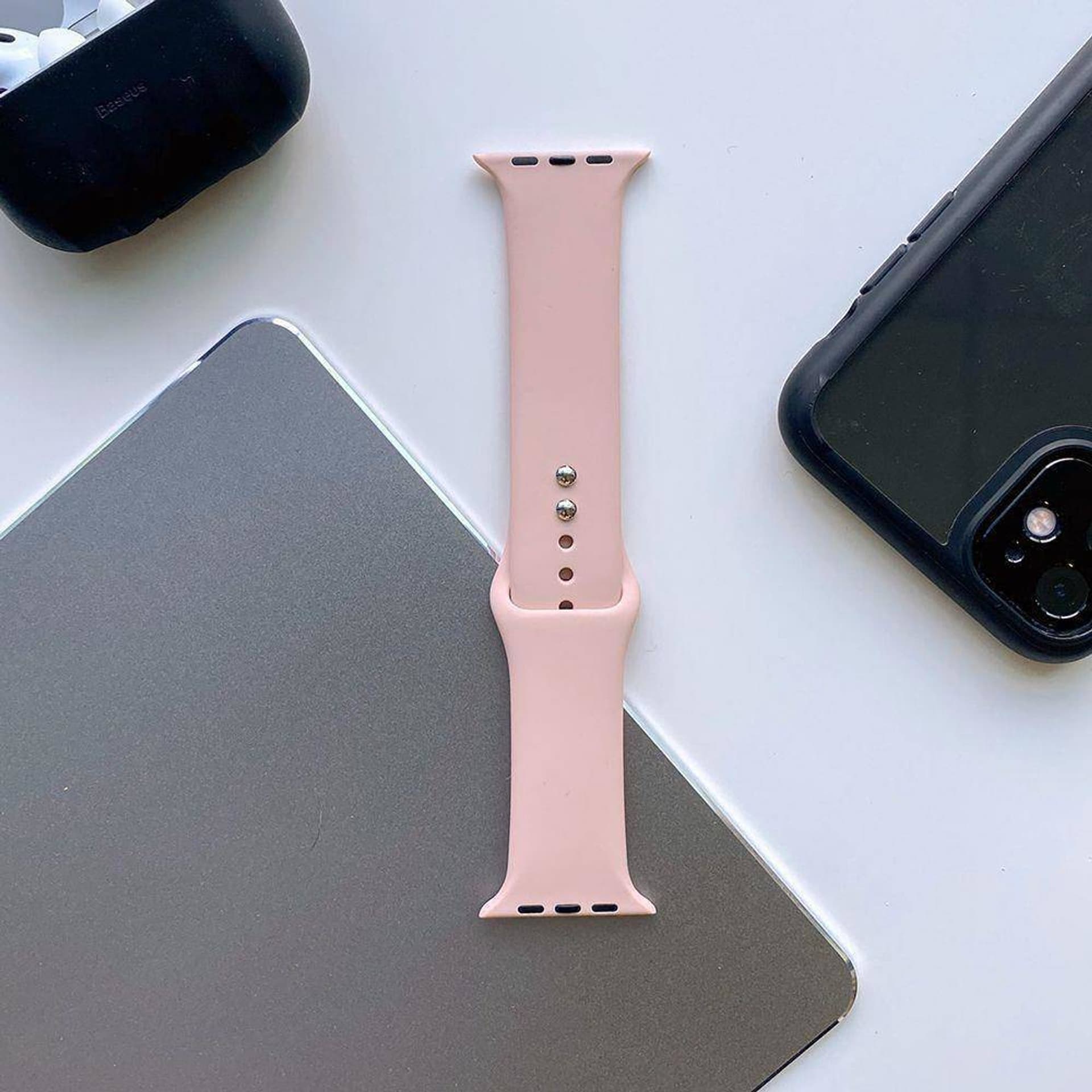 

Pasek do APPLE WATCH 4 / 5 / 6 / 7 / SE (38 / 40 / 41 MM) Tech-Protect IconBand jasny róż, 38 / 40 / 41 mm) tech-protect iconband jasny ró