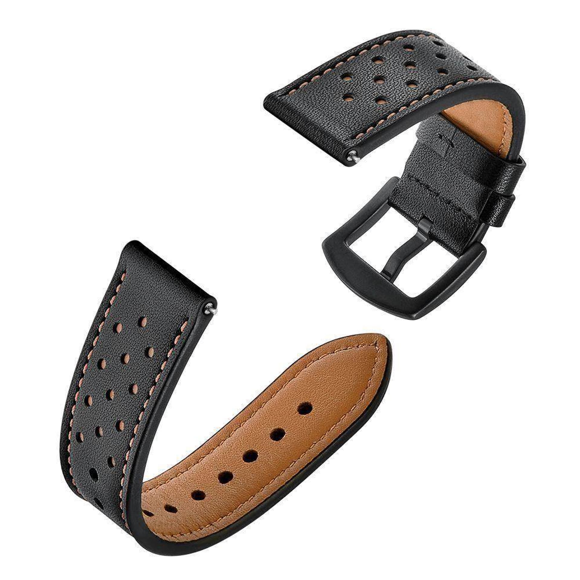 

Pasek do SAMSUNG GALAXY WATCH 4 (40 / 42 / 44 / 46 MM) Tech-Protect Leather czarne, 40 / 42 / 44 / 46 mm) tech-protect leather czarn
