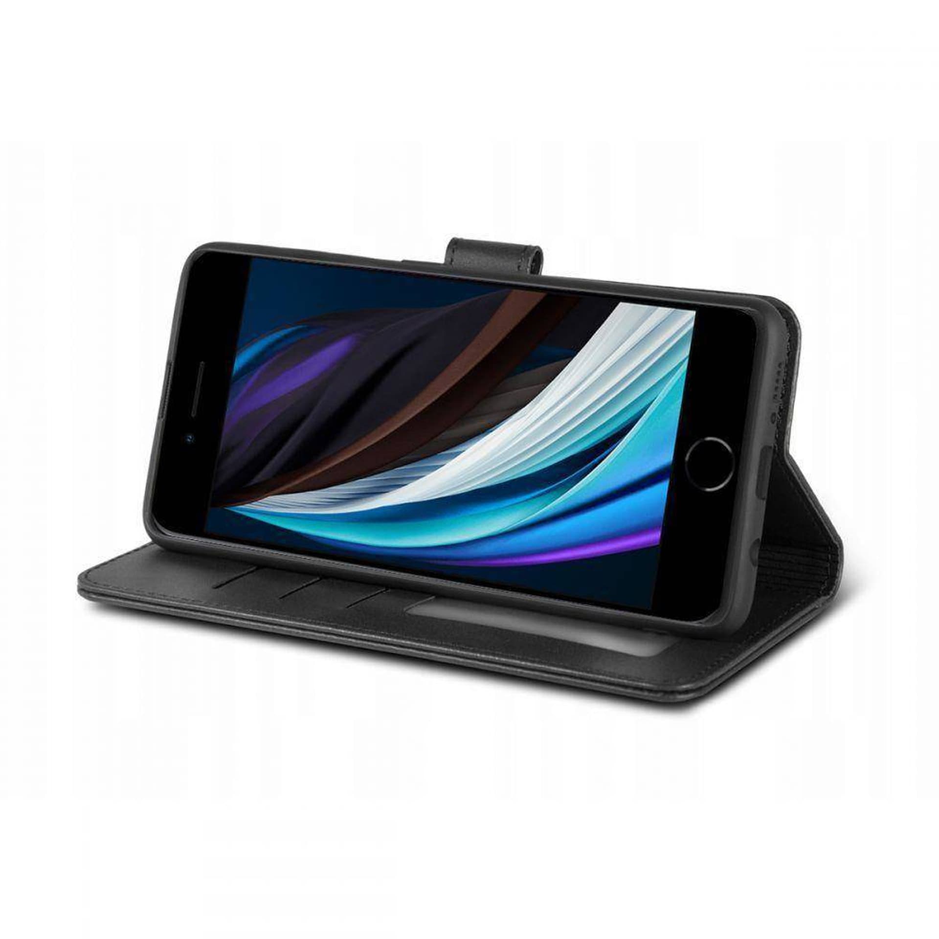 

Etui IPHONE SE 2022 / SE 2020 / 7 / 8 Tech-Protect Wallet czarne