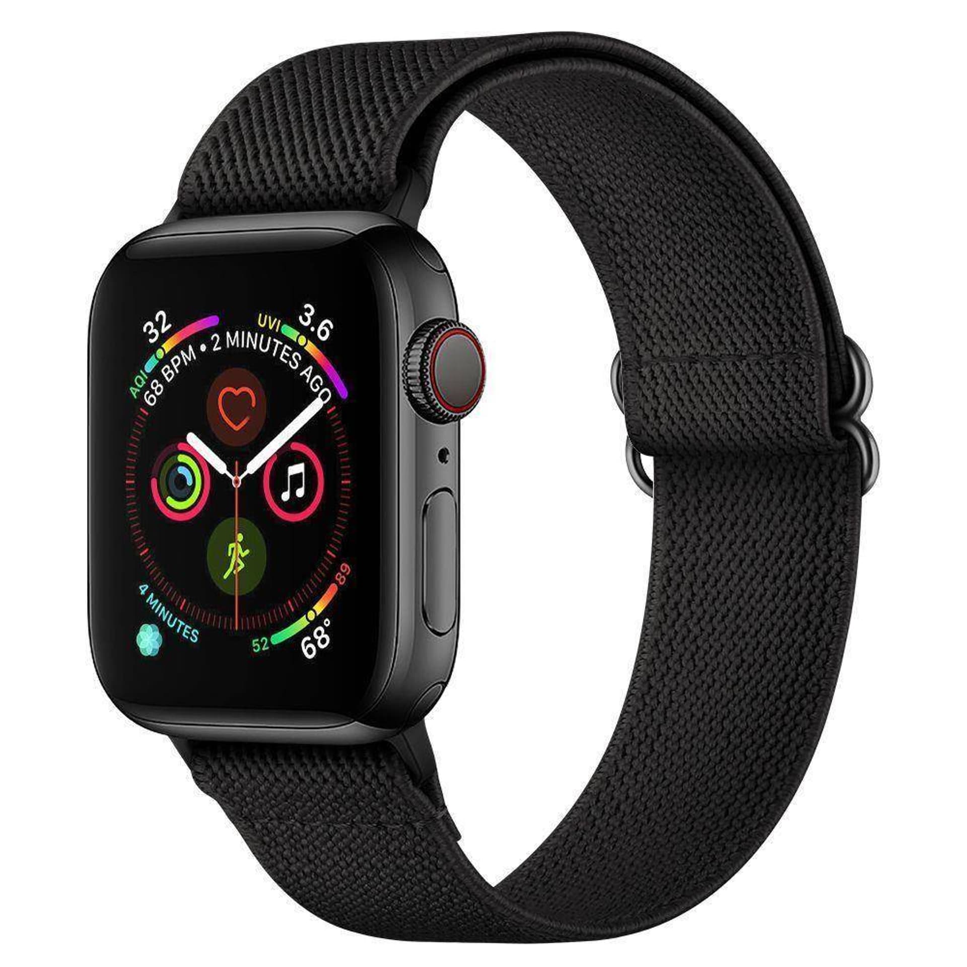 

Pasek do APPLE WATCH 4 / 5 / 6 / 7 / SE (42 / 44 / 45 MM) Tech-Protect Mellow czarne, 42 / 44 / 45 mm) tech-protect mellow czarn