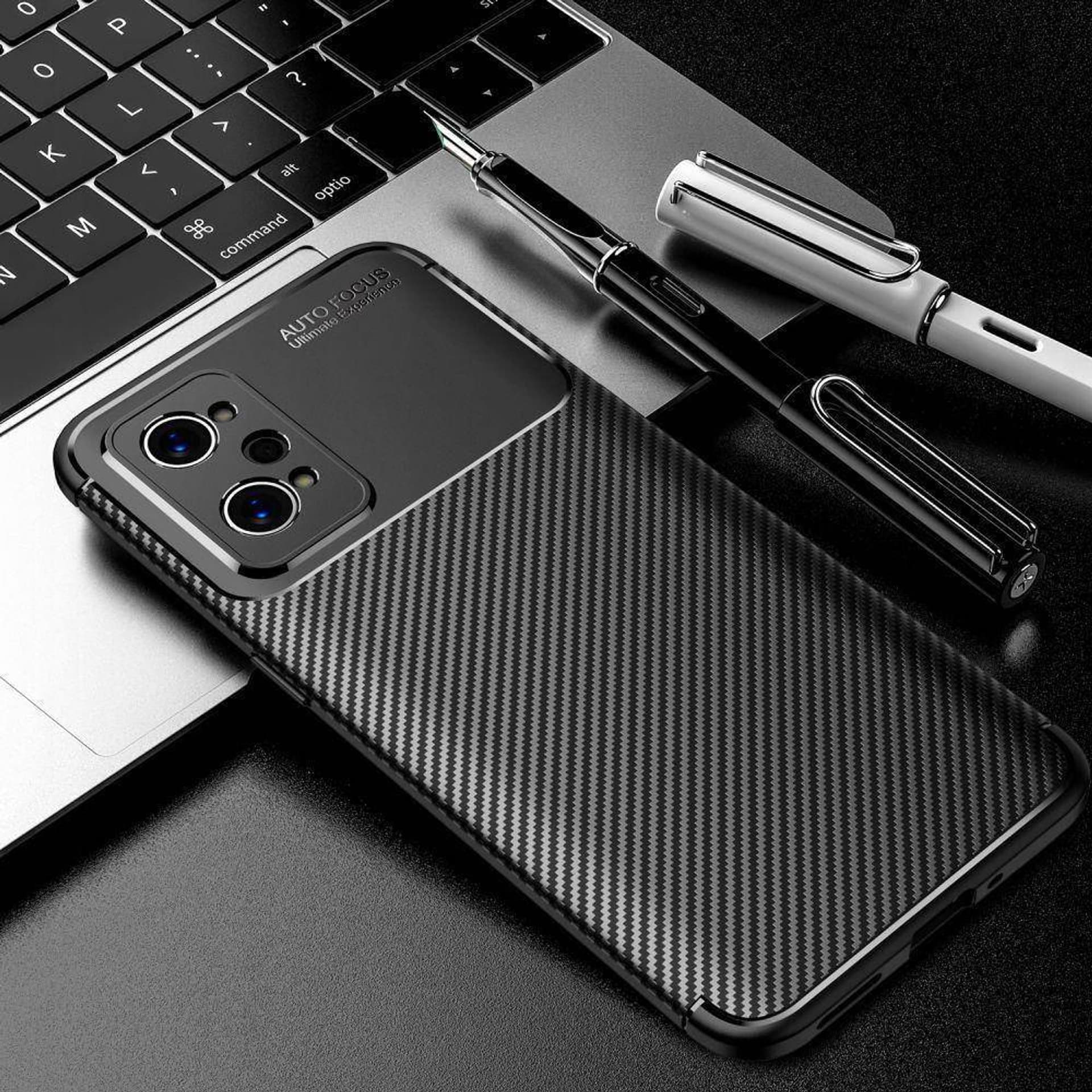 

Etui REALME GT NEO 2 / GT 2 5G Tech-Protect TPU Carbon czarne
