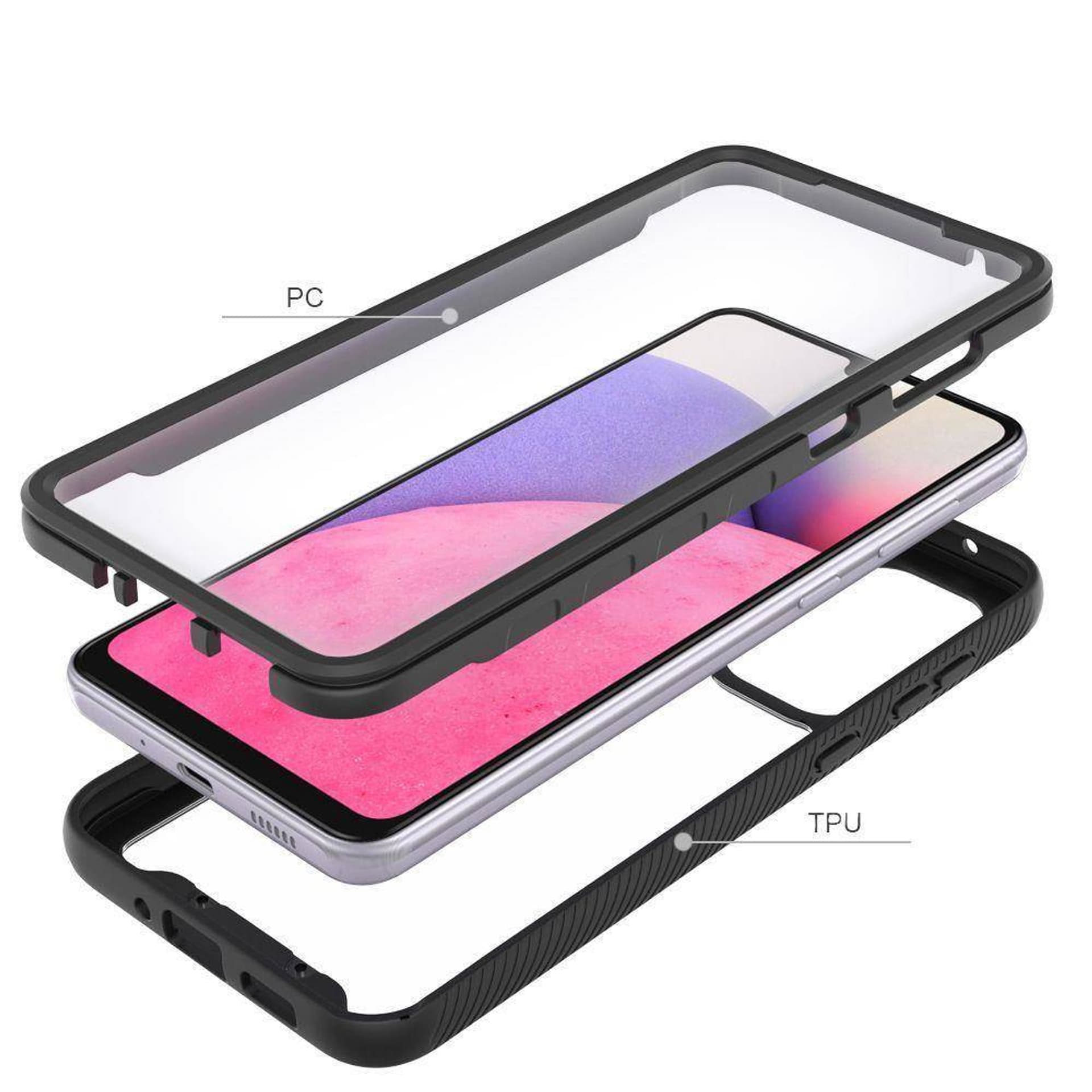 

Etui SAMSUNG GALAXY A33 5G Tech-Protect Defense360 czarne