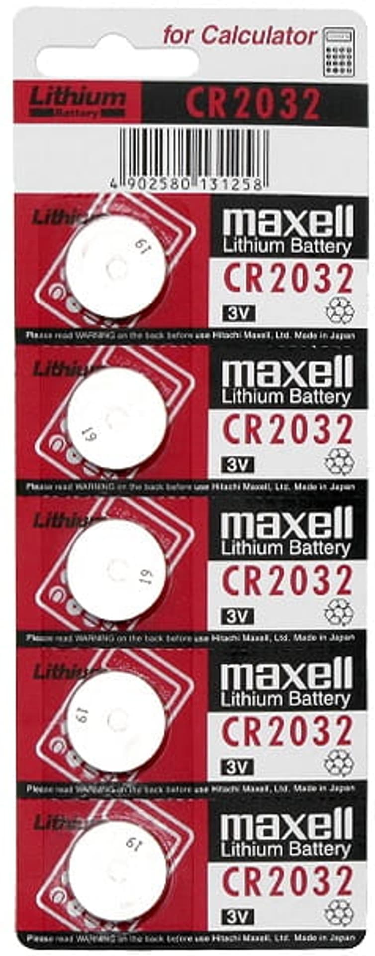 

Bateria litowa 3V CR2032 Maxell