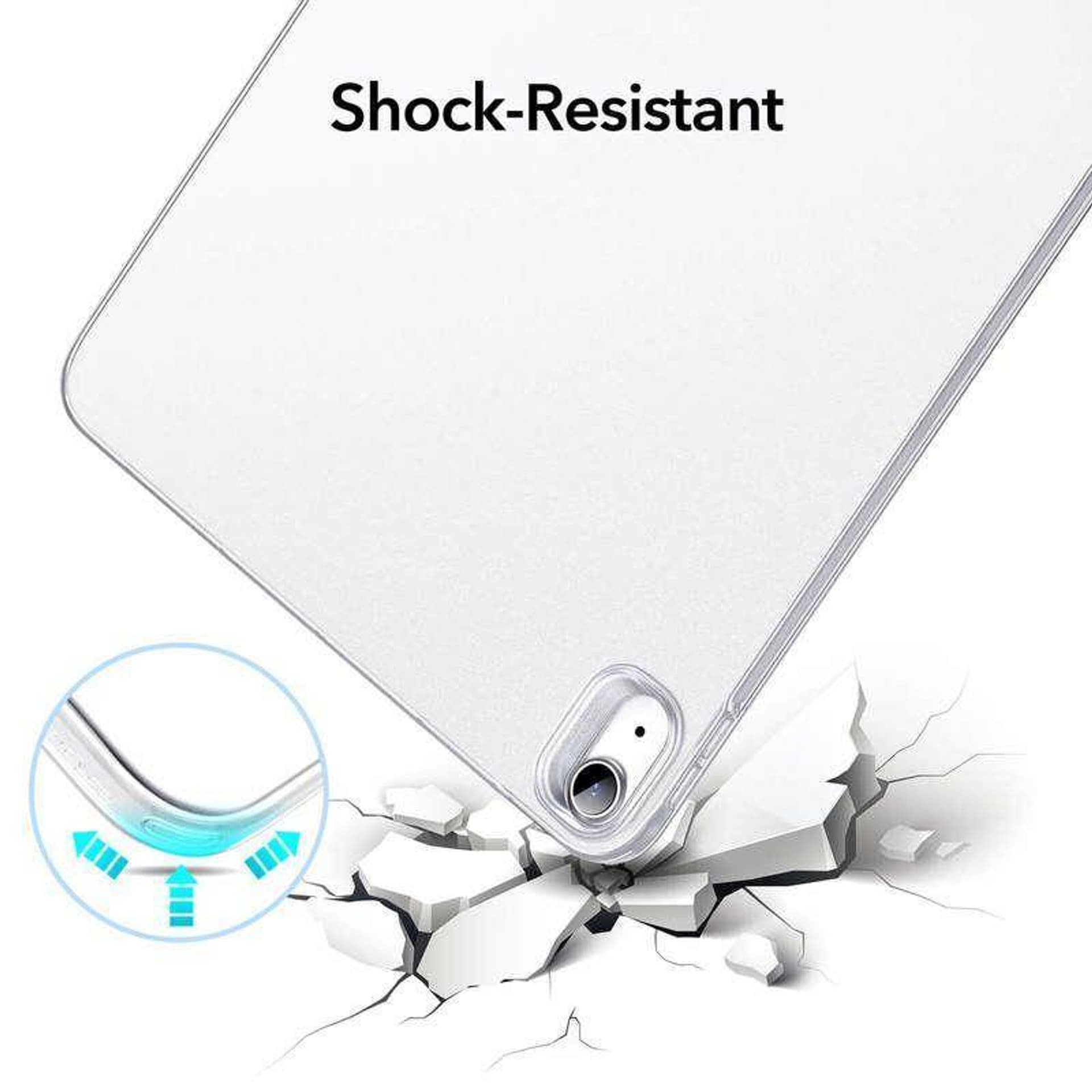 

Etui IPAD AIR 4 2020 / 5 2022 ESR Project Zero transparentne