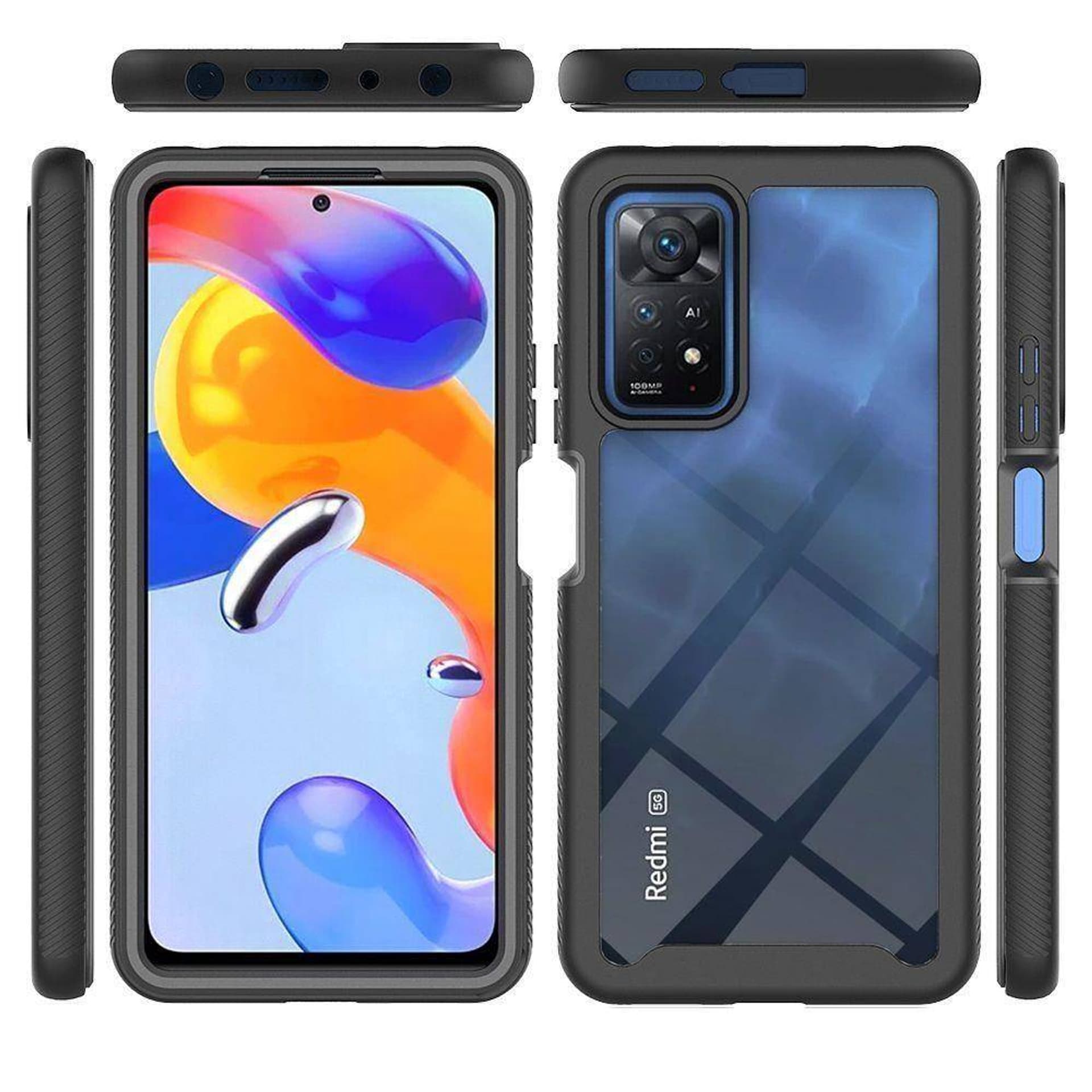 

Etui XIAOMI REDMI NOTE 11 PRO / 11 PRO 5G Tech-Protect Defense360 czarne