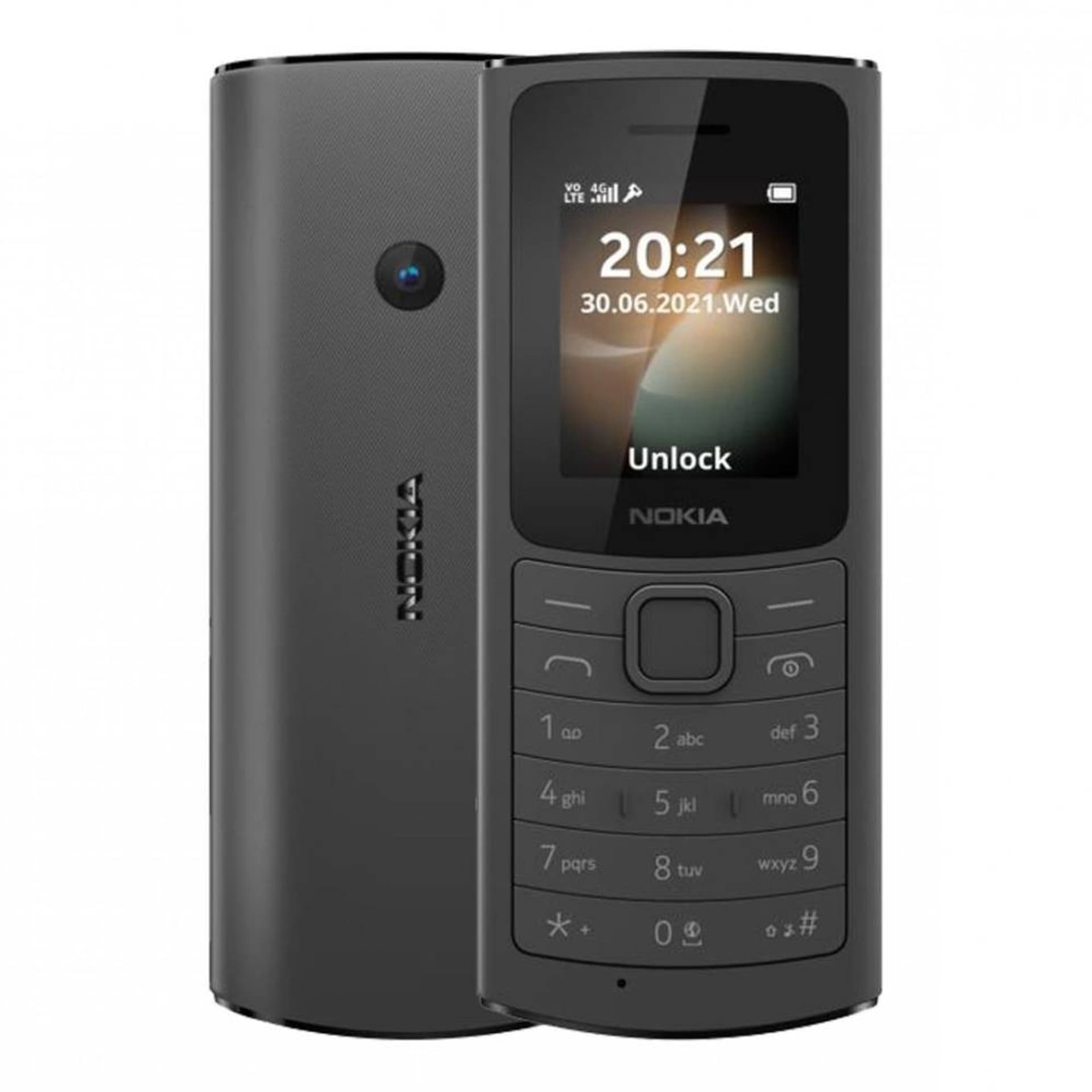 

Nokia 110 4G DS czarny/black TA-1386